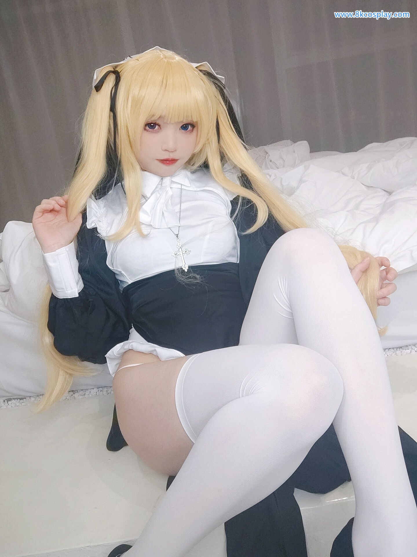 神澤永莉英梨梨修女自拍Cosplay寫真
