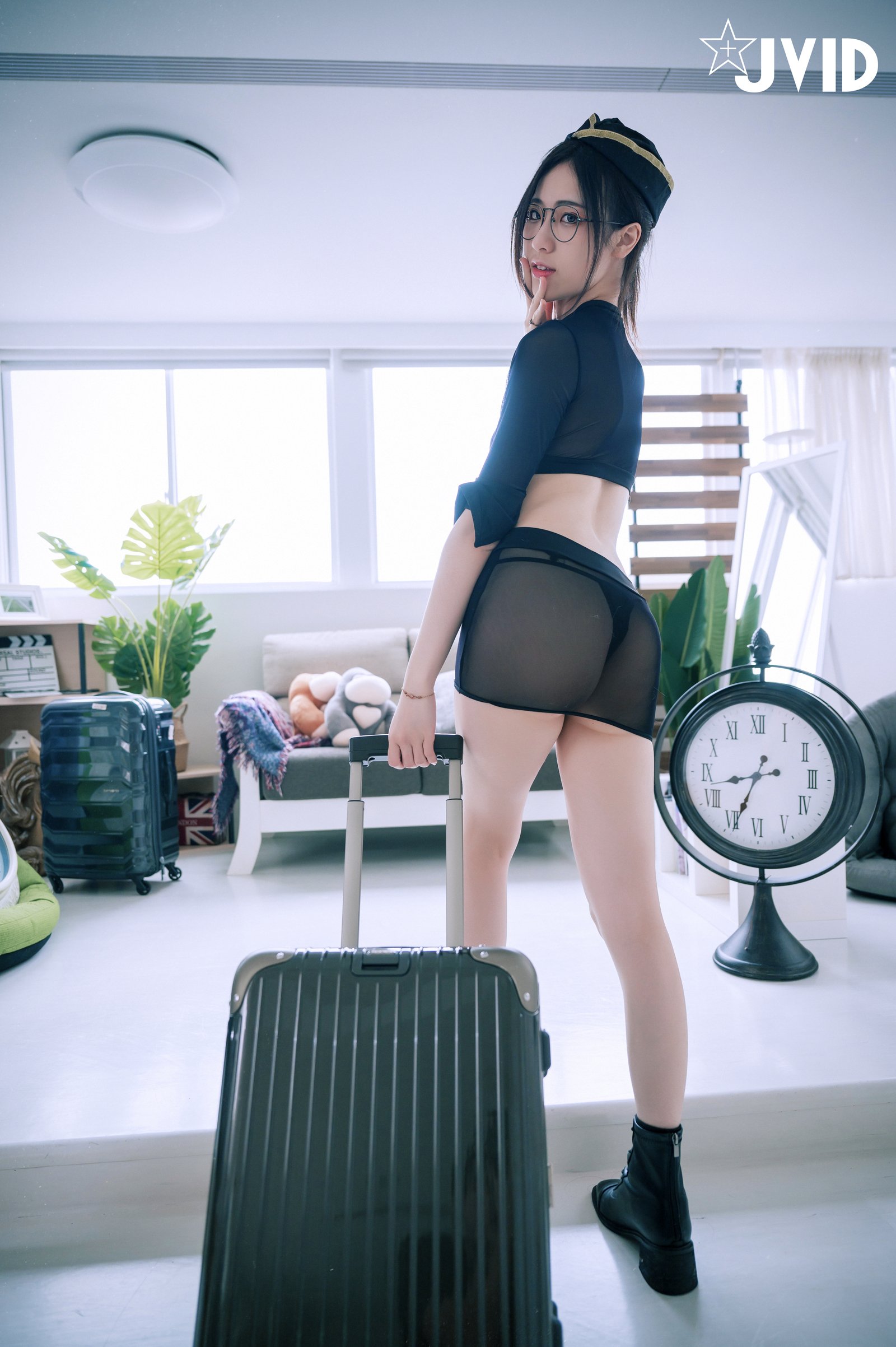 레테카오스 -[JVID] 다크 비행 승무원 (P)
