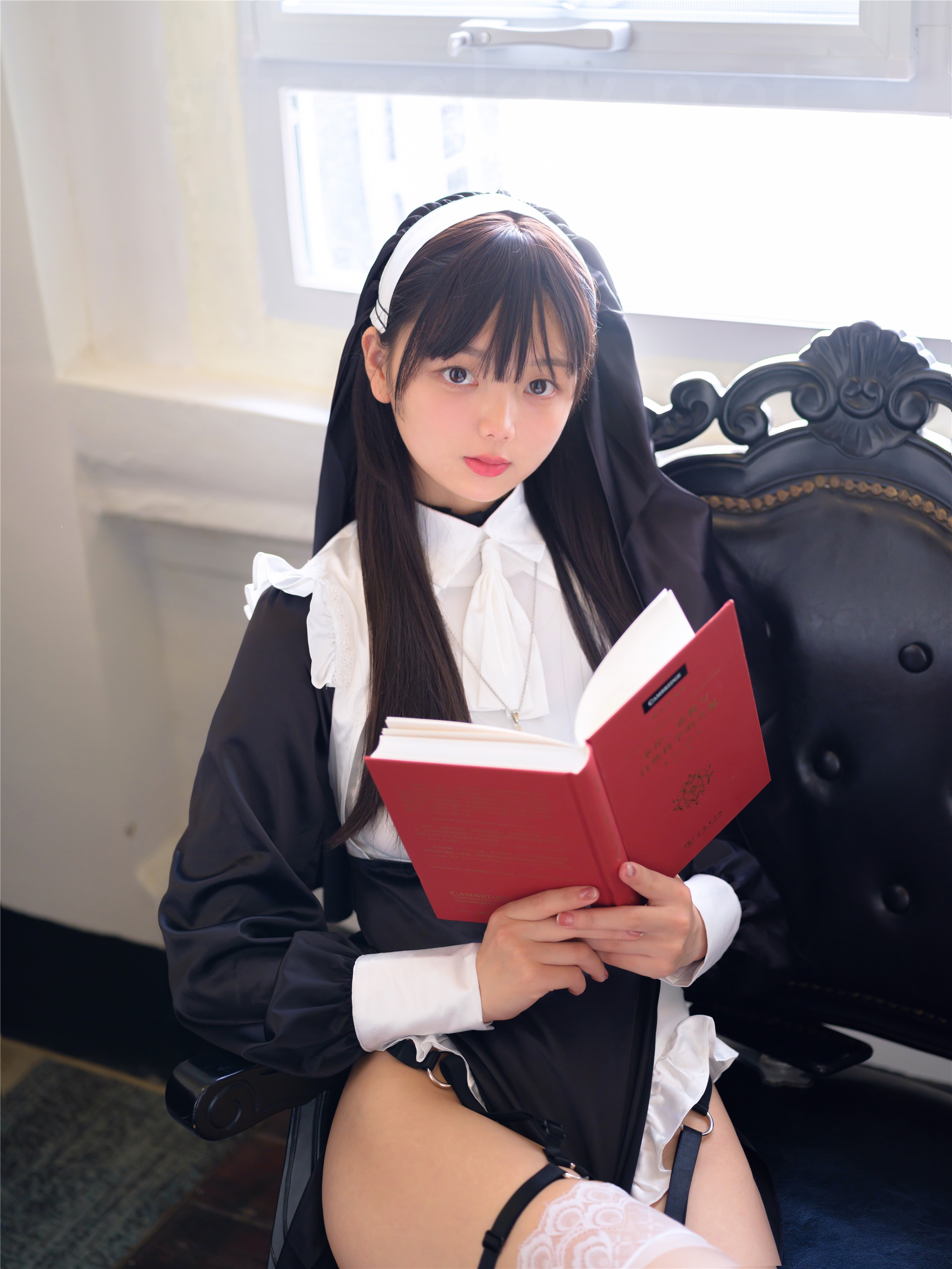 Akanishi Yeye 修女 cosplay フォトセット 89P