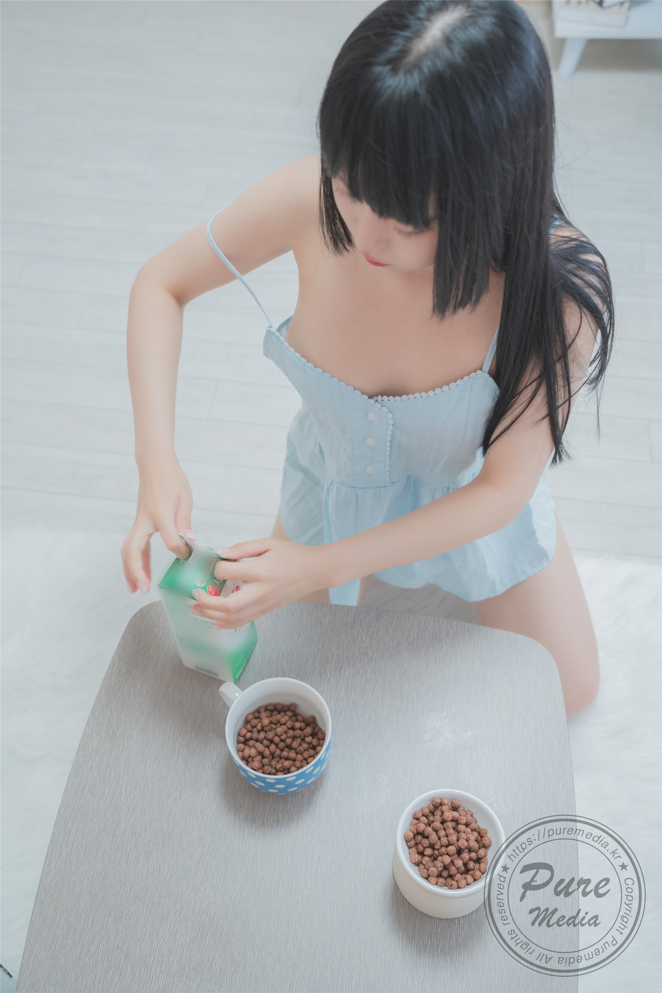 퓨어 미디어] Vol.256 민아 애완 소녀 131P