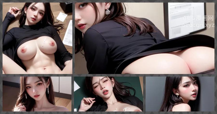 Anime Girl ] Nữ thư ký gợi cảm lén bạn trai cắm cho tôi Phần 1 JellyBelly [AI Generated] Phần 6