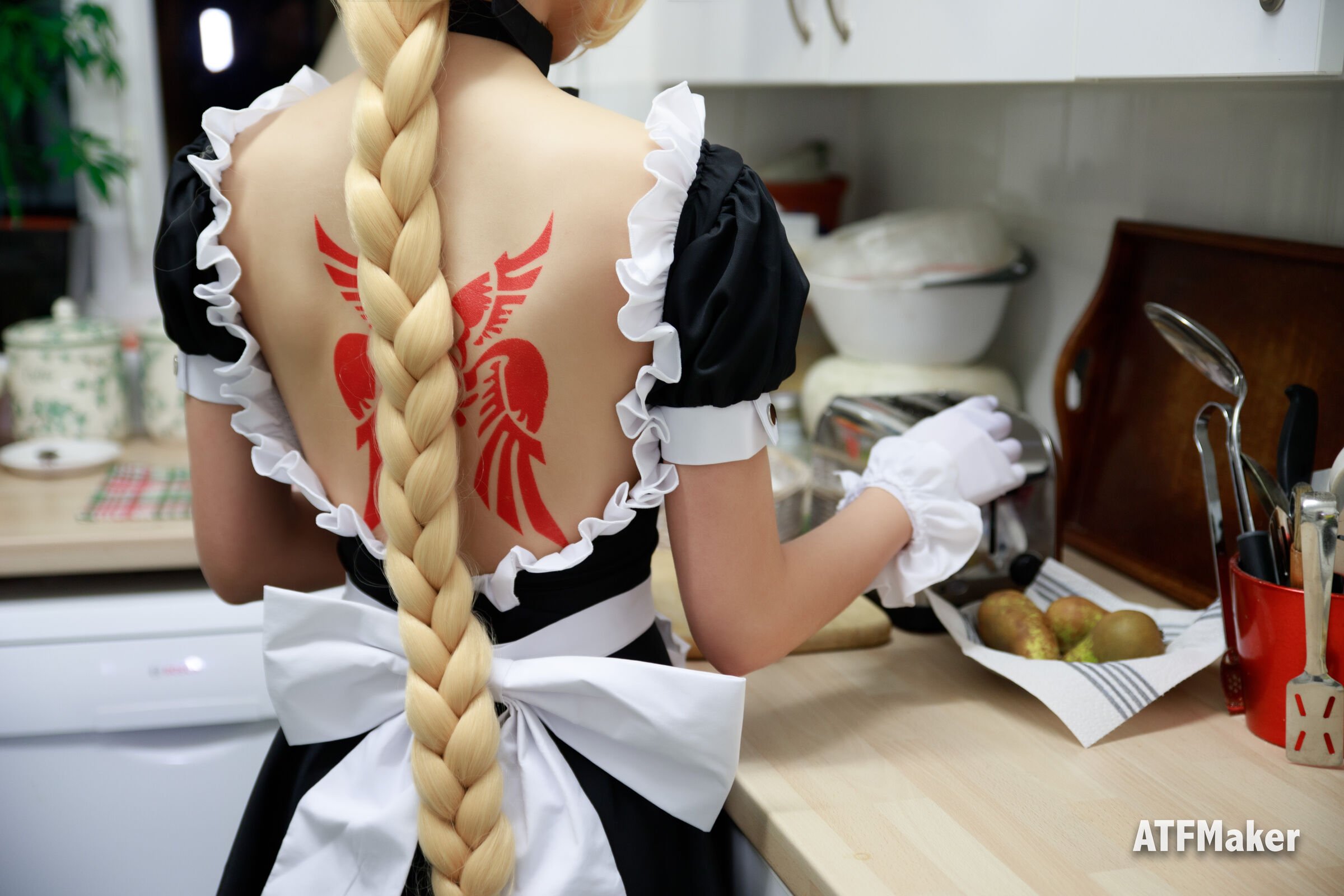 ATF メーカー (ツバキ)] フェイト ジャンヌ・ダルク メイド (+ ビデオ)