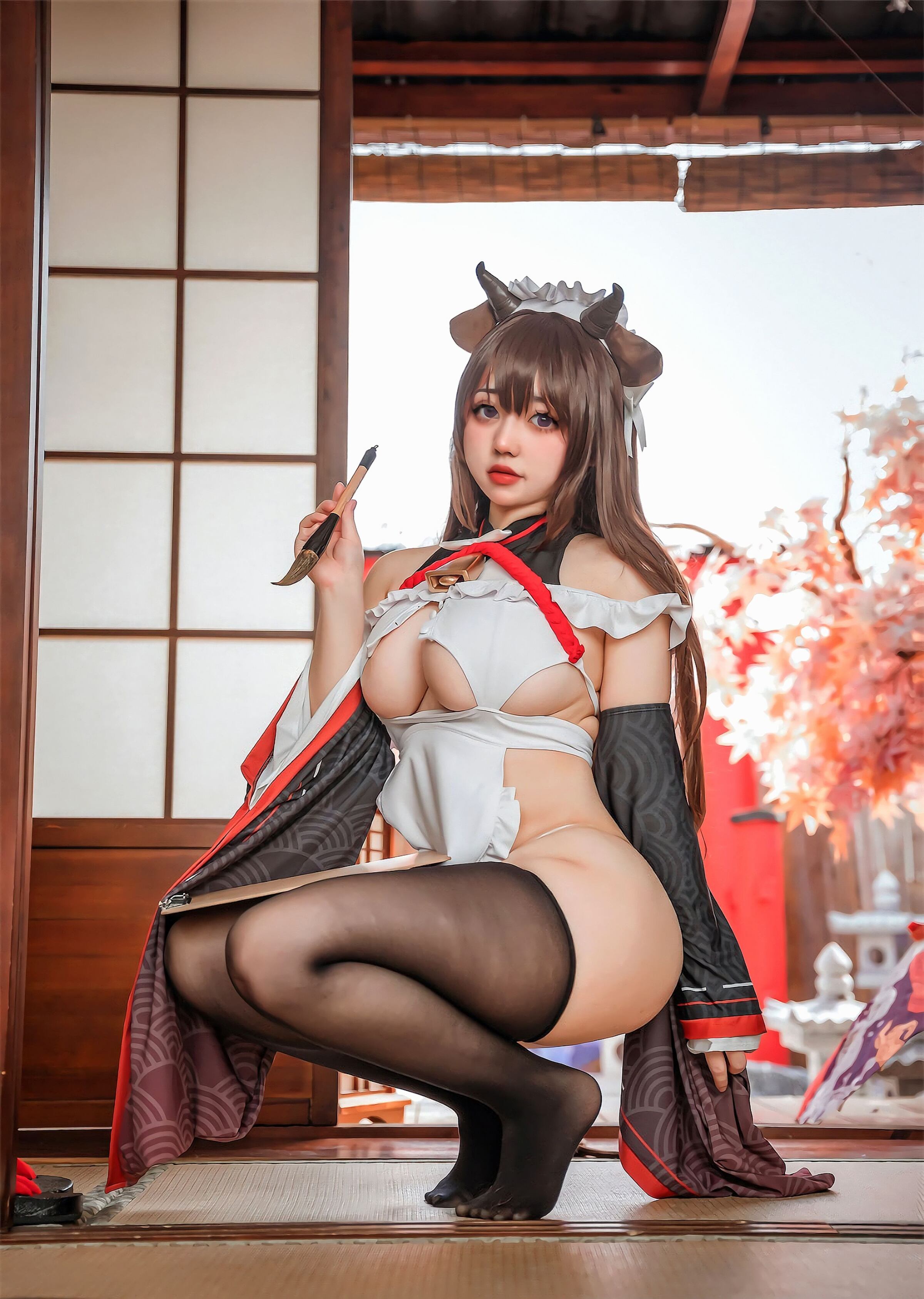 アリリ_ガンロリー] アズールレーン ぼんやりメイド