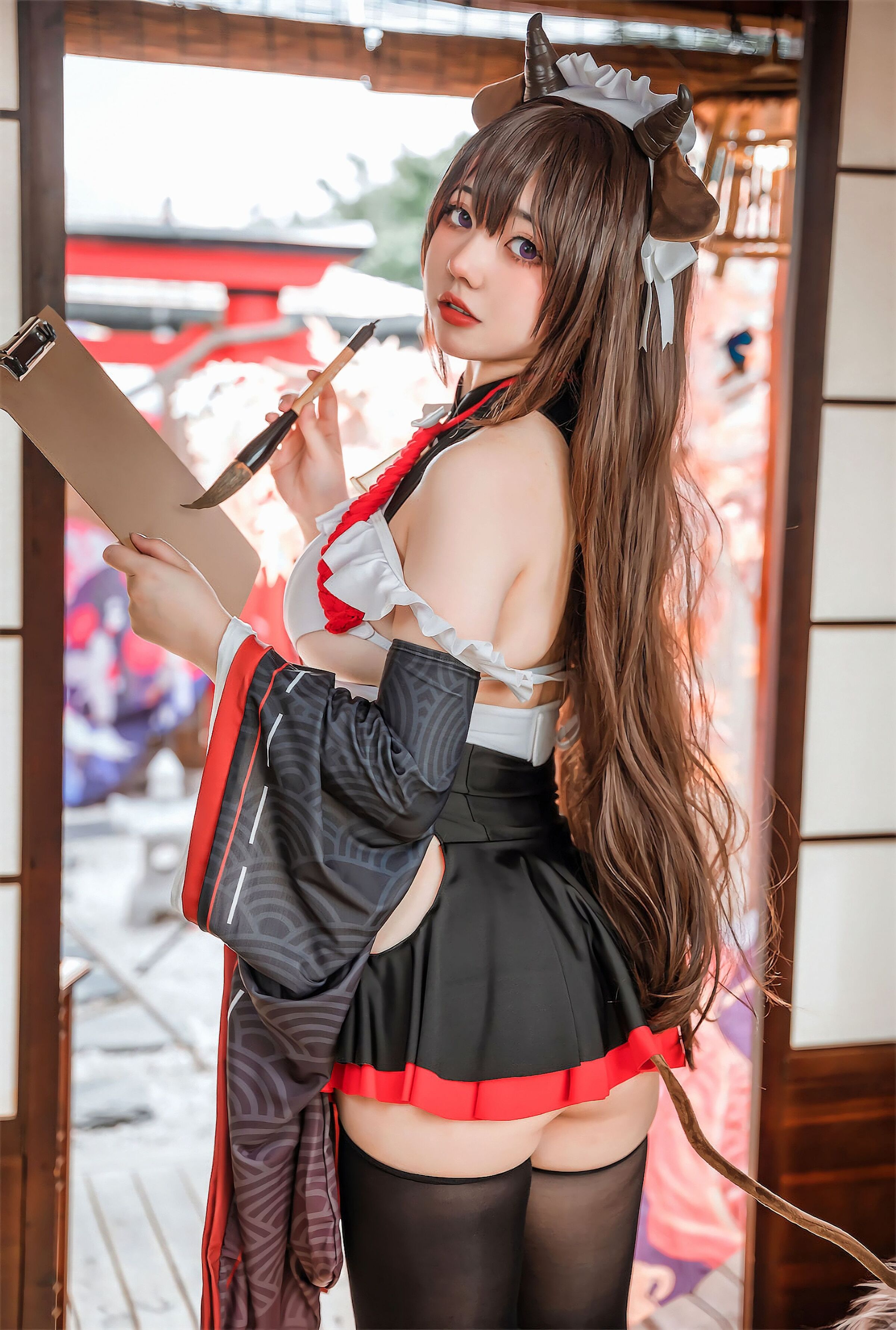 アリリ_ガンロリー] アズールレーン ぼんやりメイド