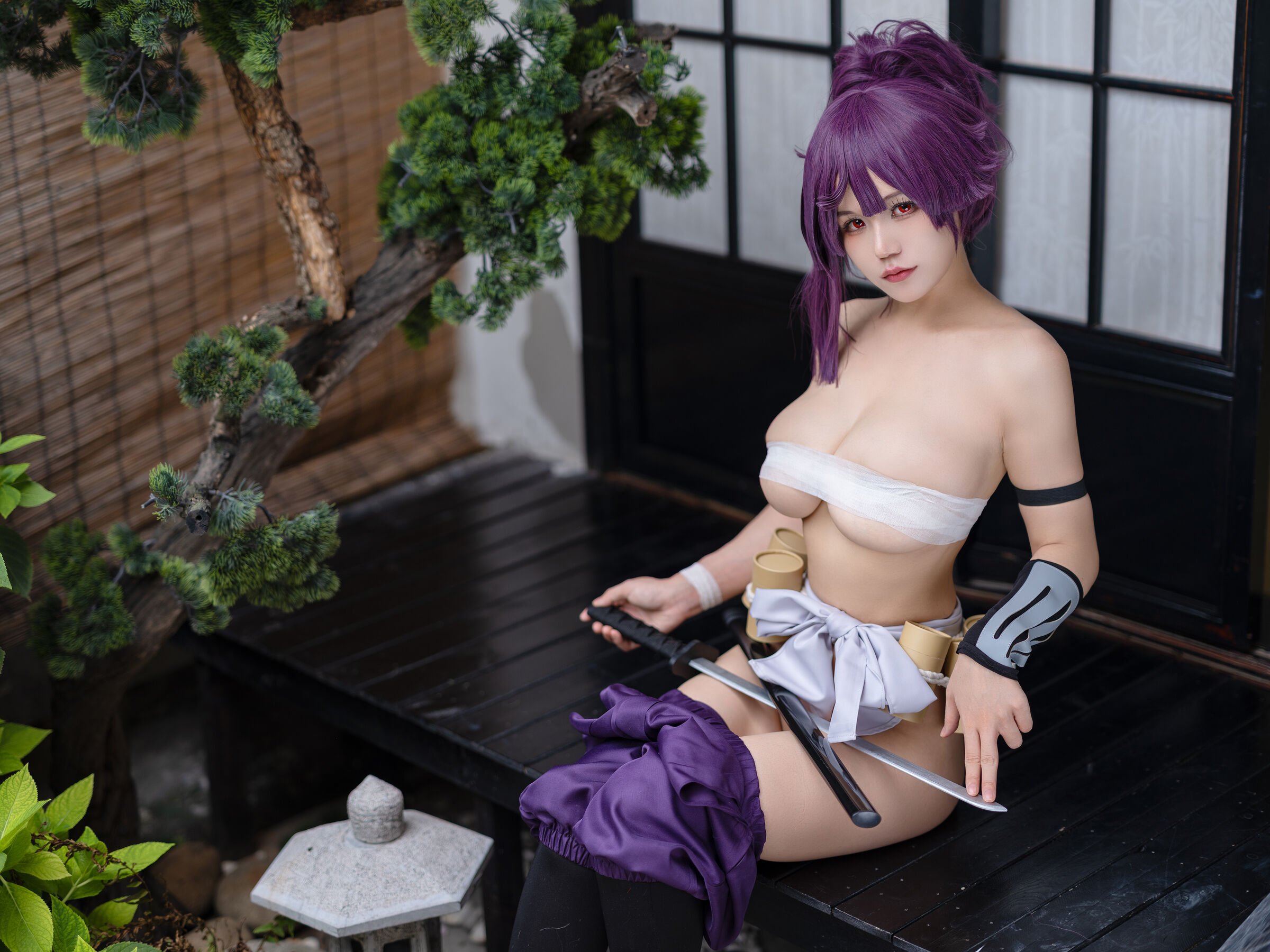 Ogura Chiyo w - Yuzuriha Jigokuraku Gang
