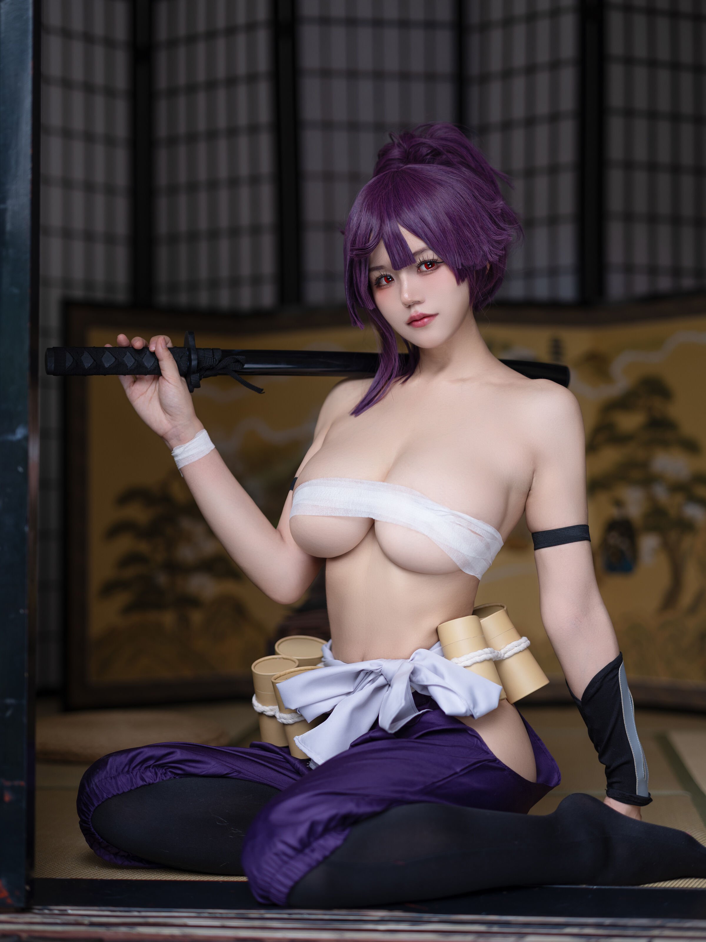 Ogura Chiyo w - Yuzuriha Jigokuraku Gang