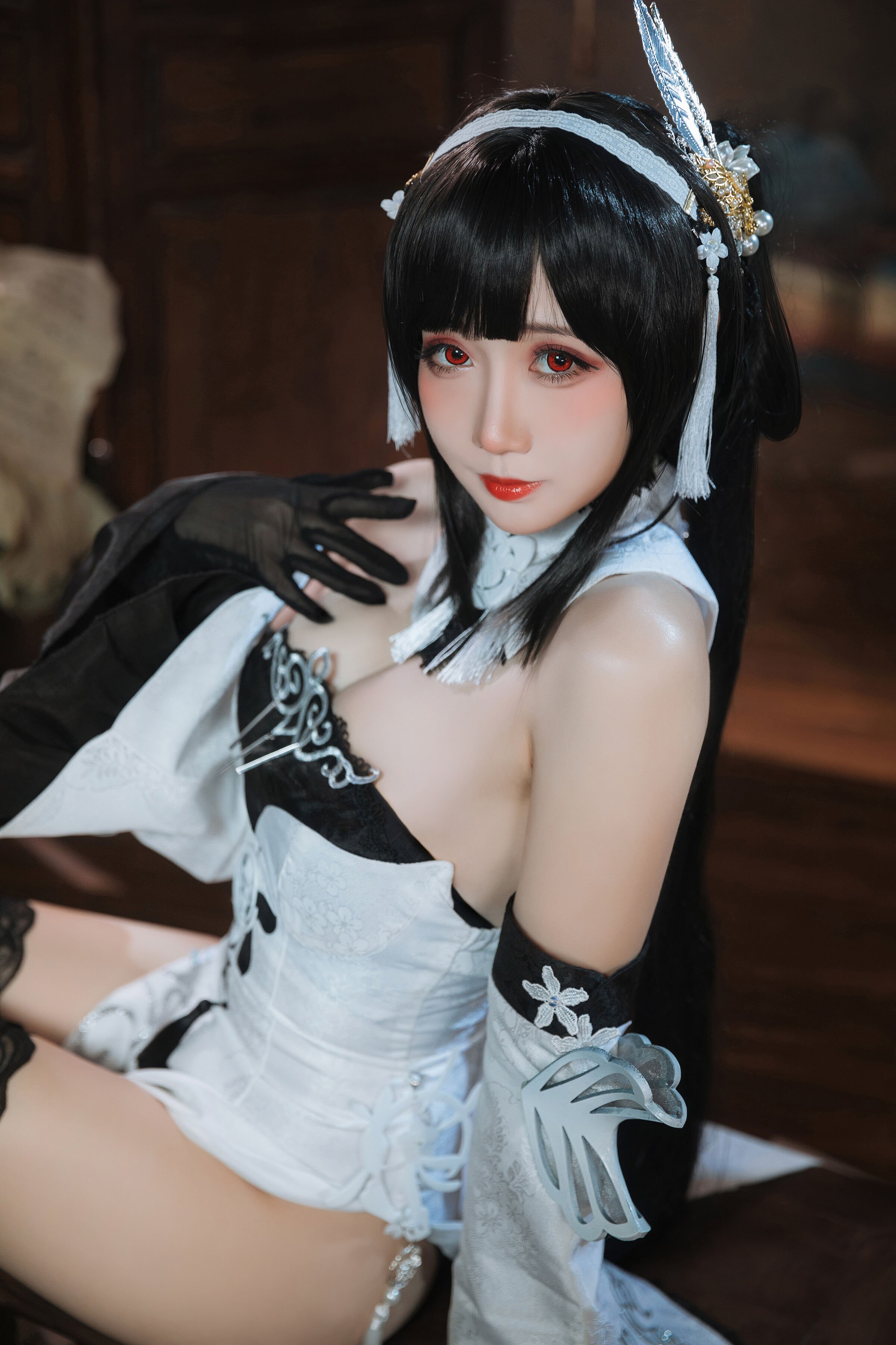 燜燜碳 碧藍航線 鎮海 白黑禮服