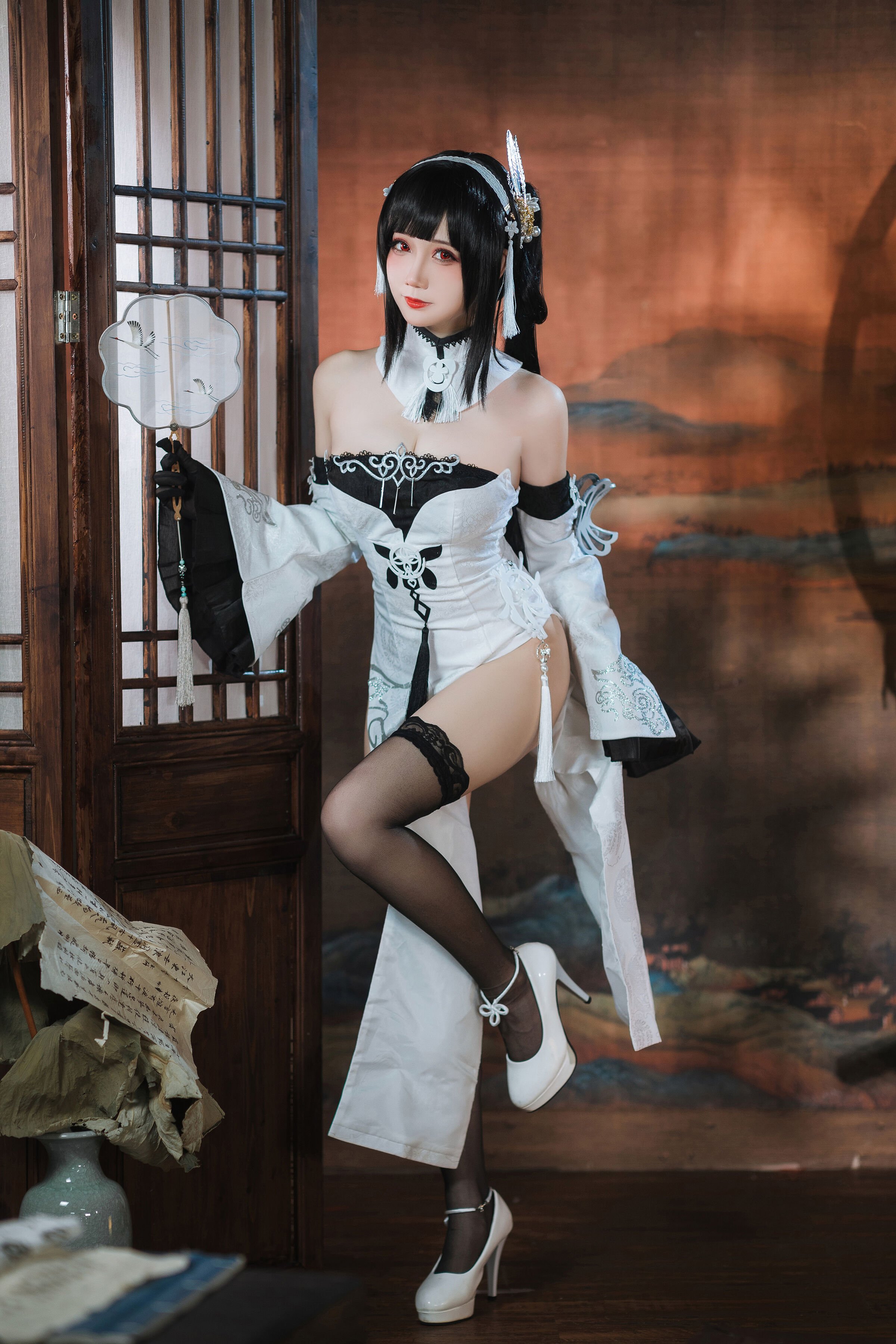 燜燜碳 碧藍航線 鎮海 白黑禮服