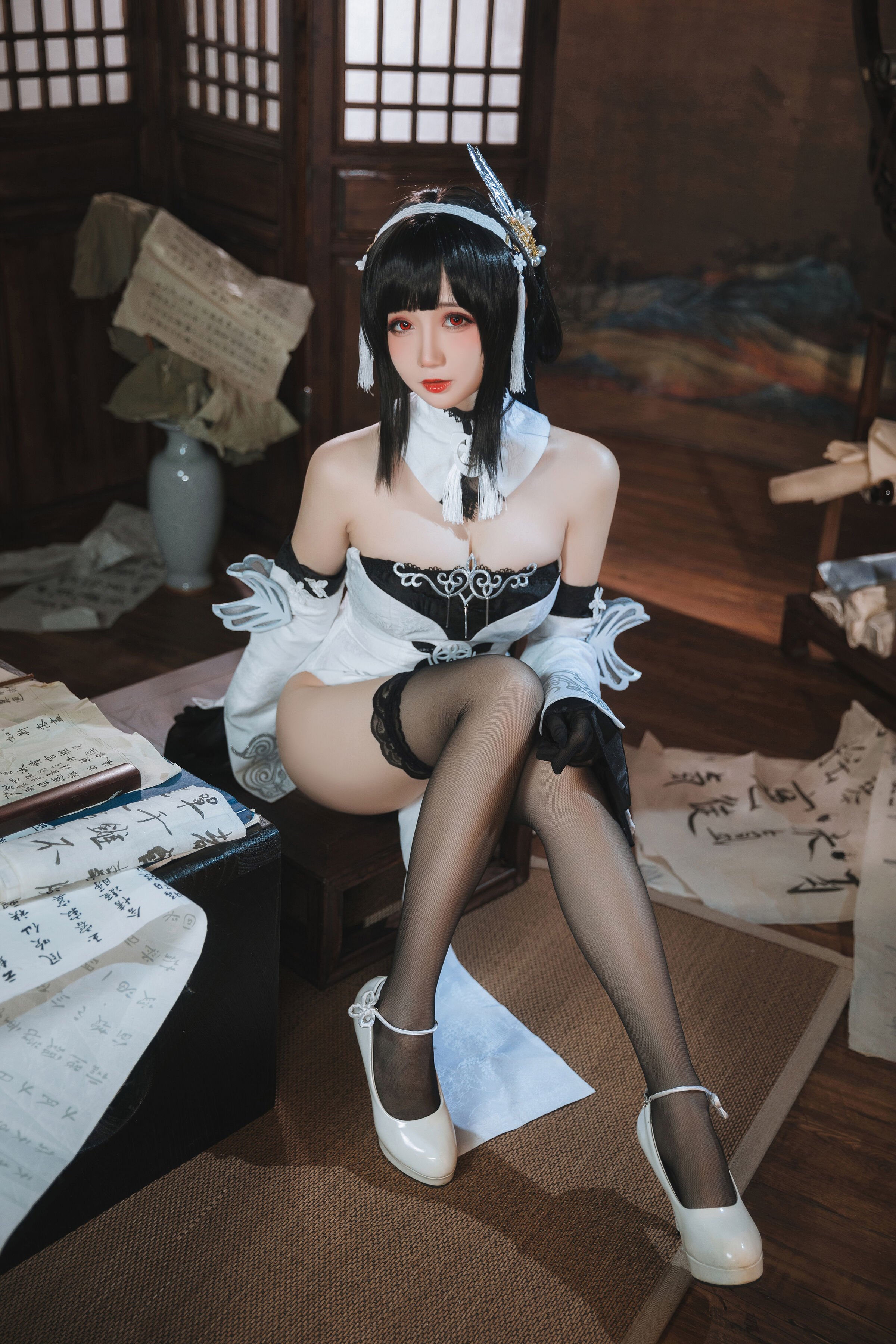 燜燜碳 碧藍航線 鎮海 白黑禮服
