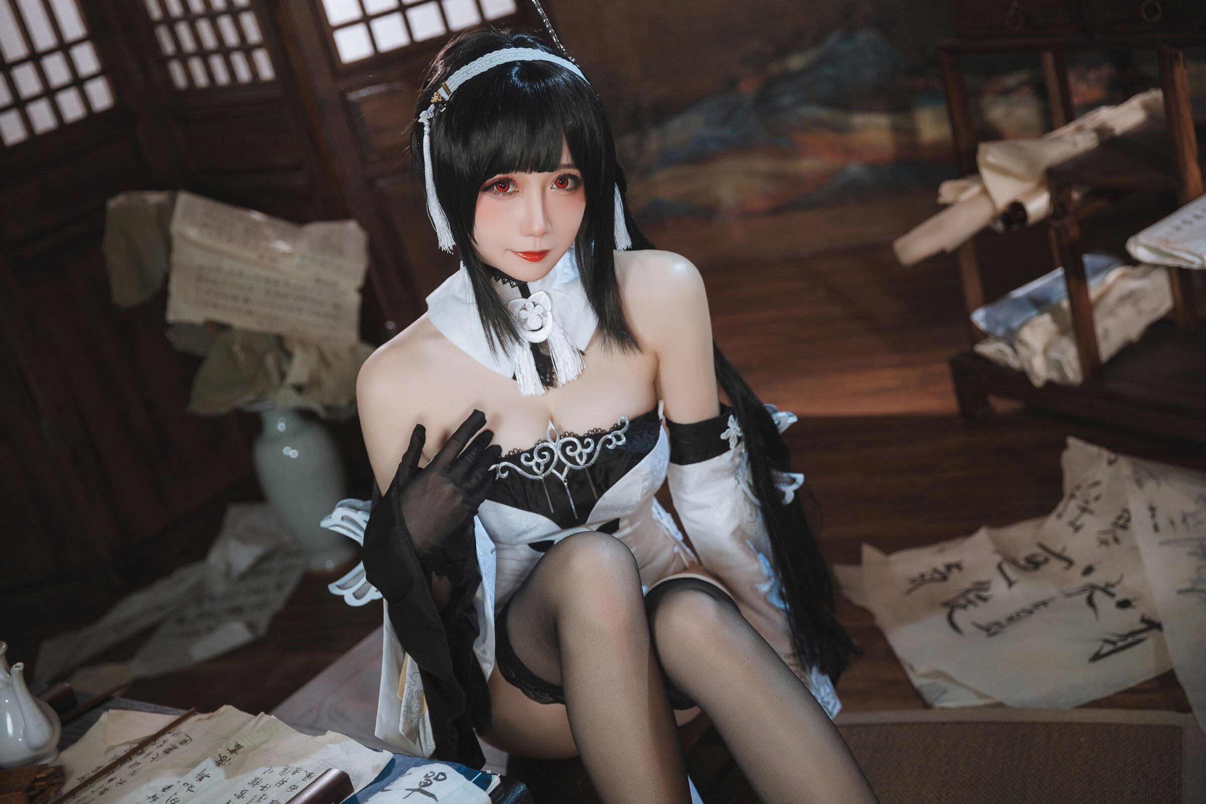 燜燜碳 碧藍航線 鎮海 白黑禮服