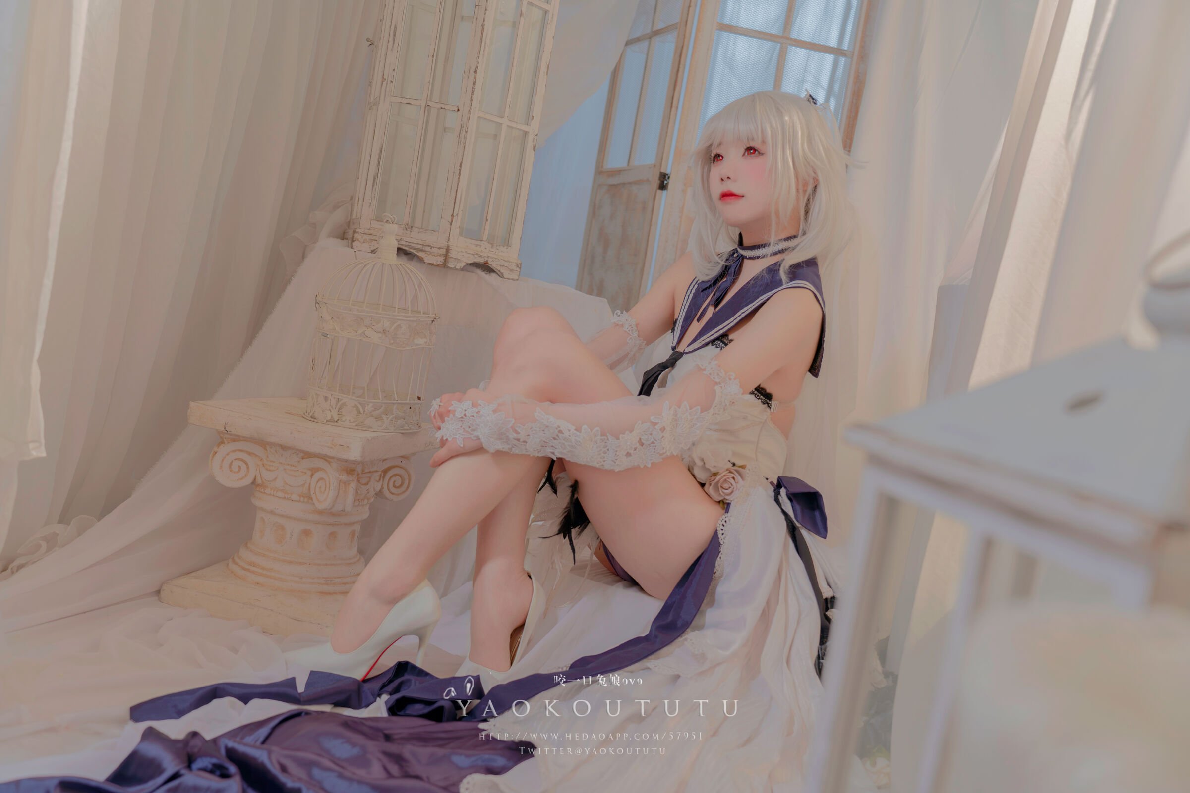 กัดหนึ่งคำกระต่ายสาว ovo การแต่งหน้าของคุณหนู-เควี
