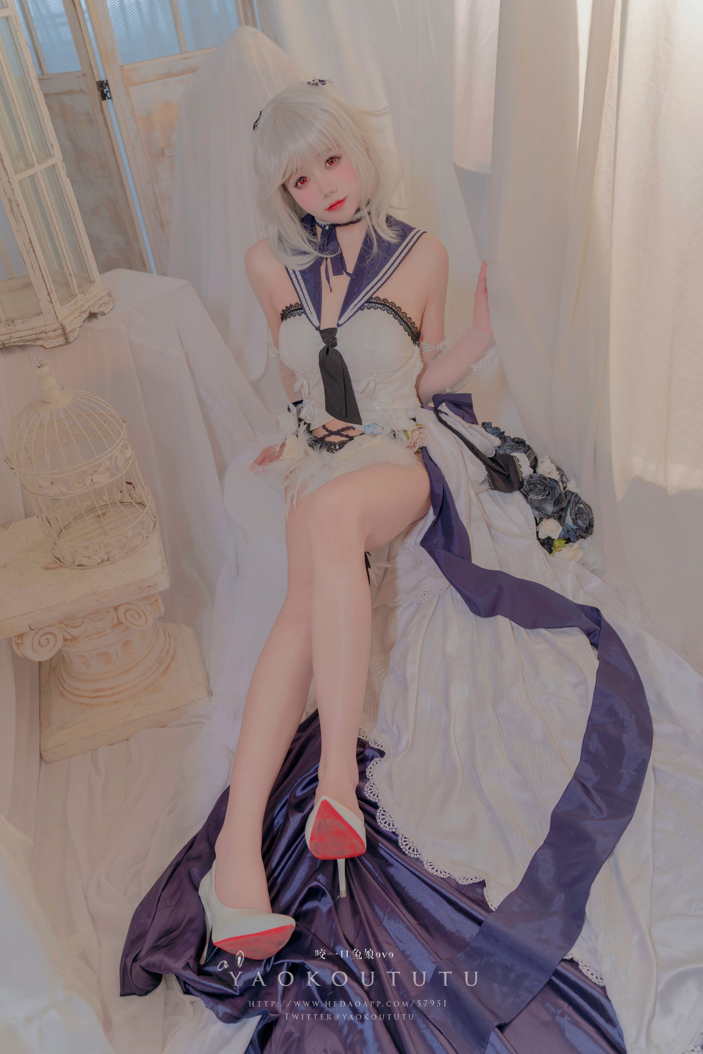 กัดหนึ่งคำกระต่ายสาว ovo การแต่งหน้าของคุณหนู-เควี