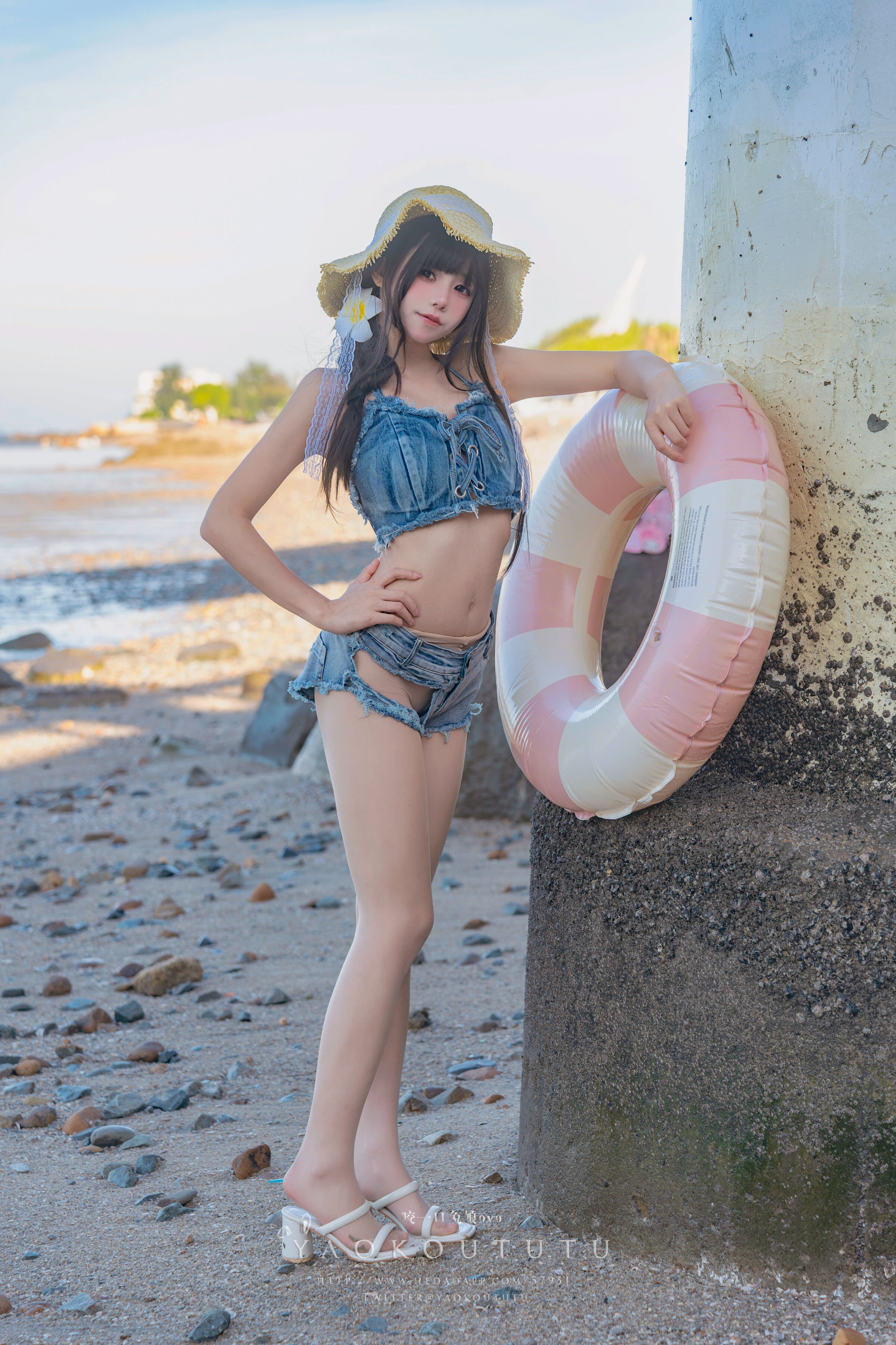 咬一口兔娘ovo 海の夏日