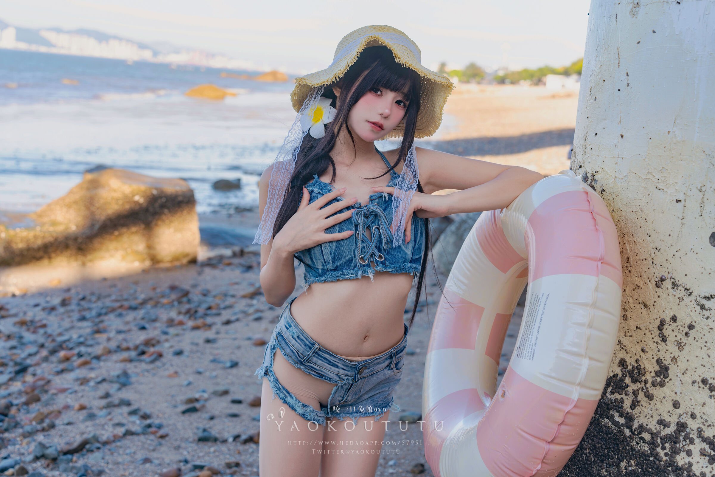 咬一口兔娘ovo 海の夏日