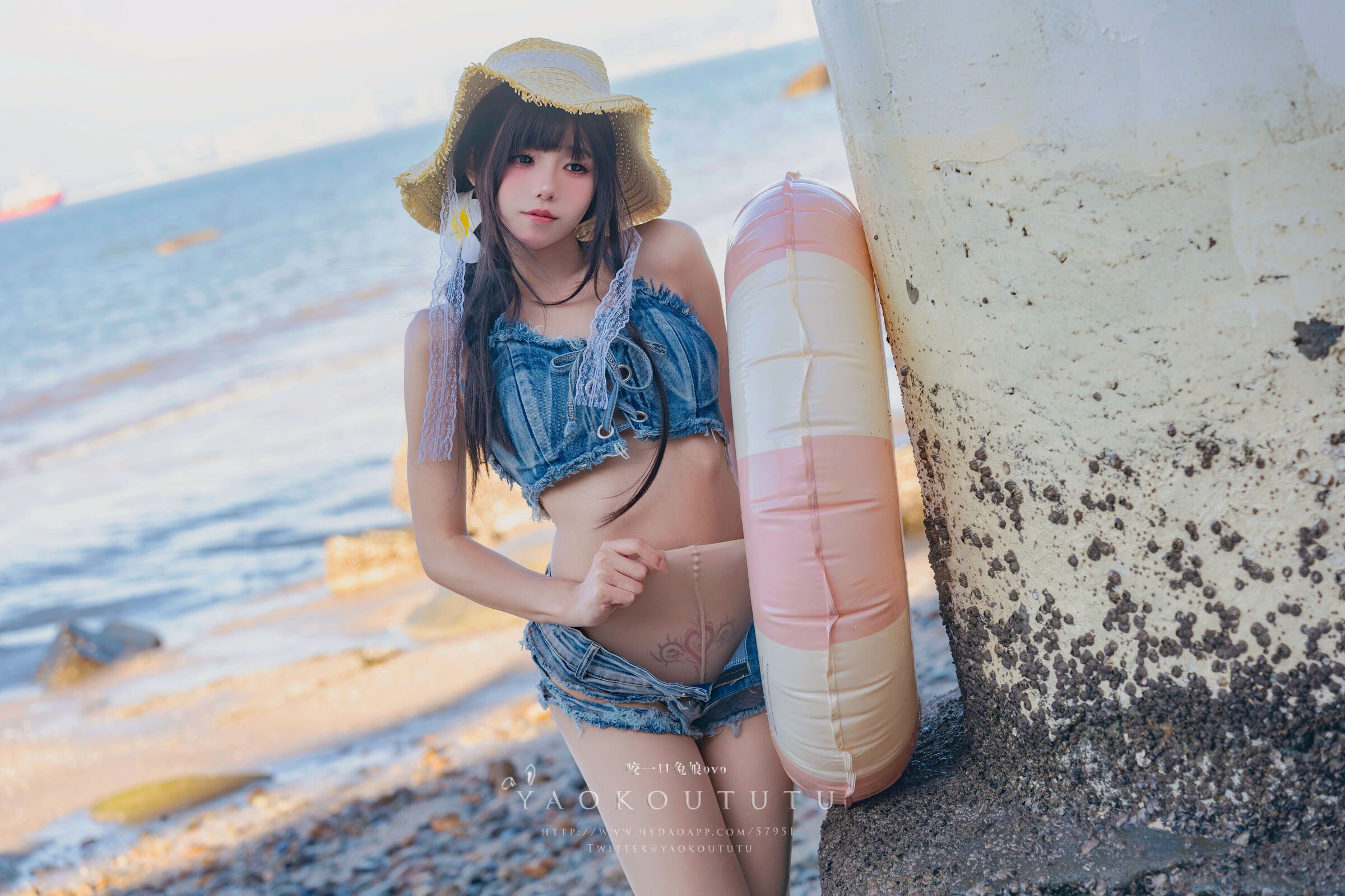 咬一口兔娘ovo 海の夏日