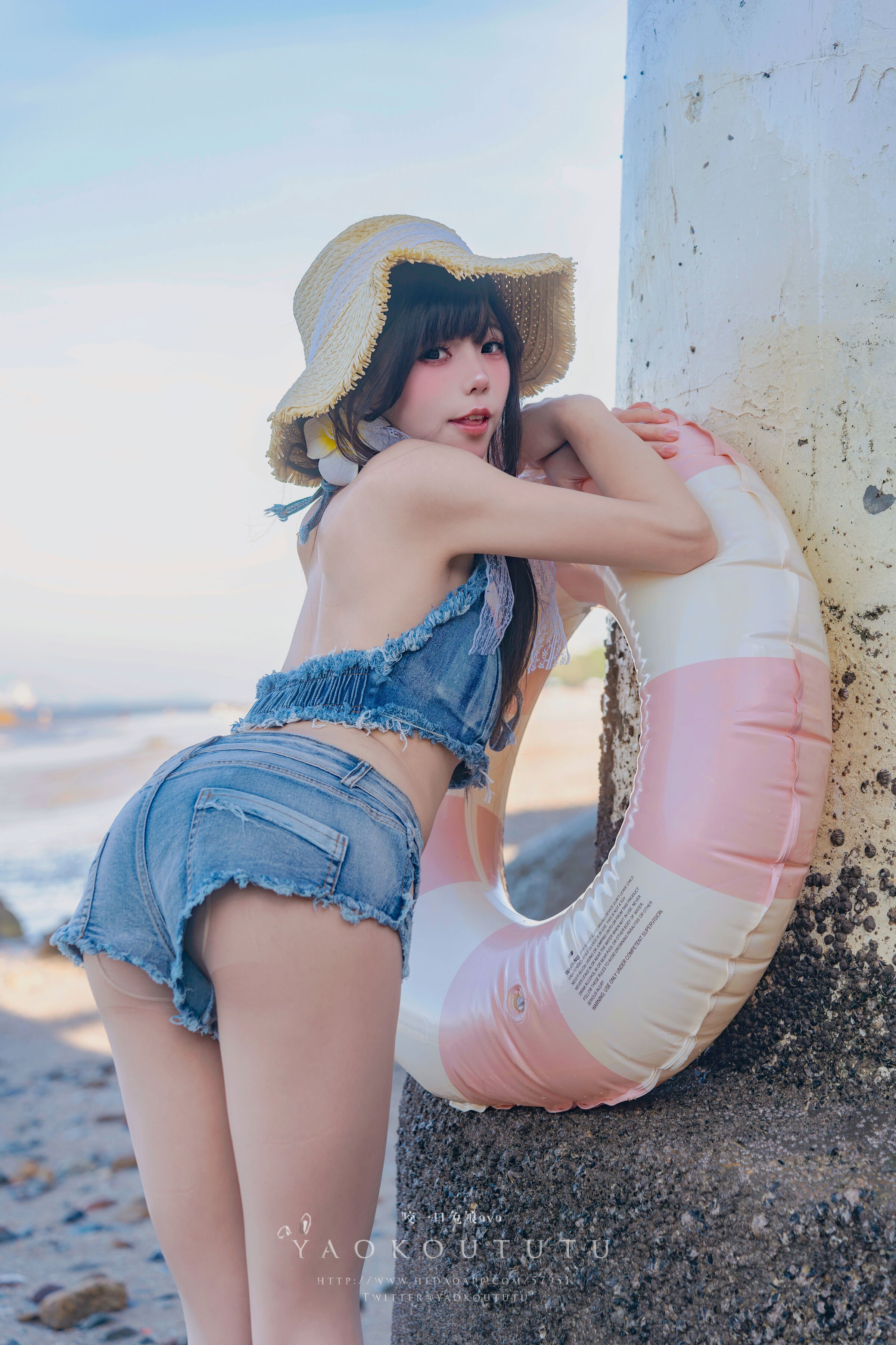 咬一口兔娘ovo 海の夏日