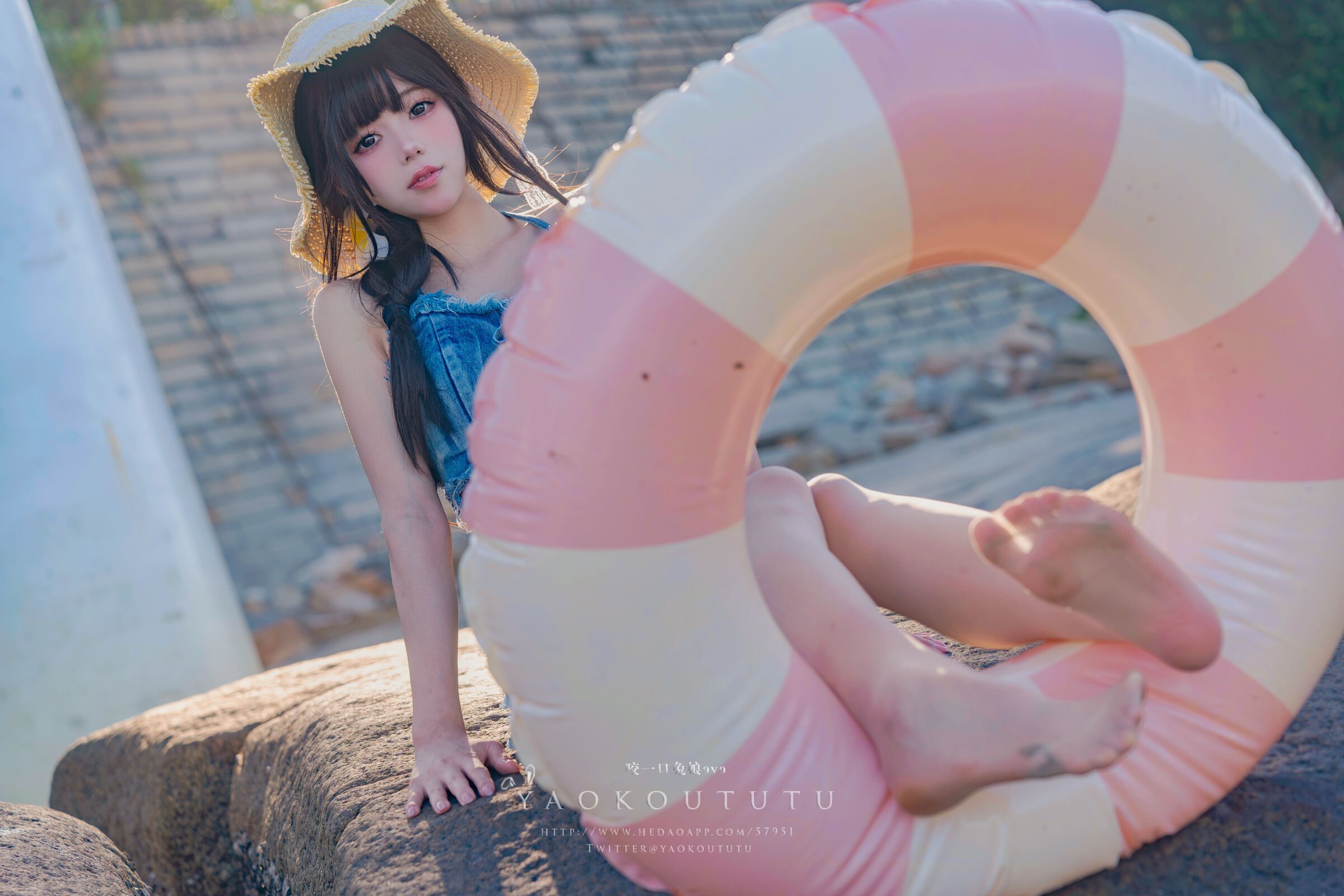 咬一口兔娘ovo 海の夏日