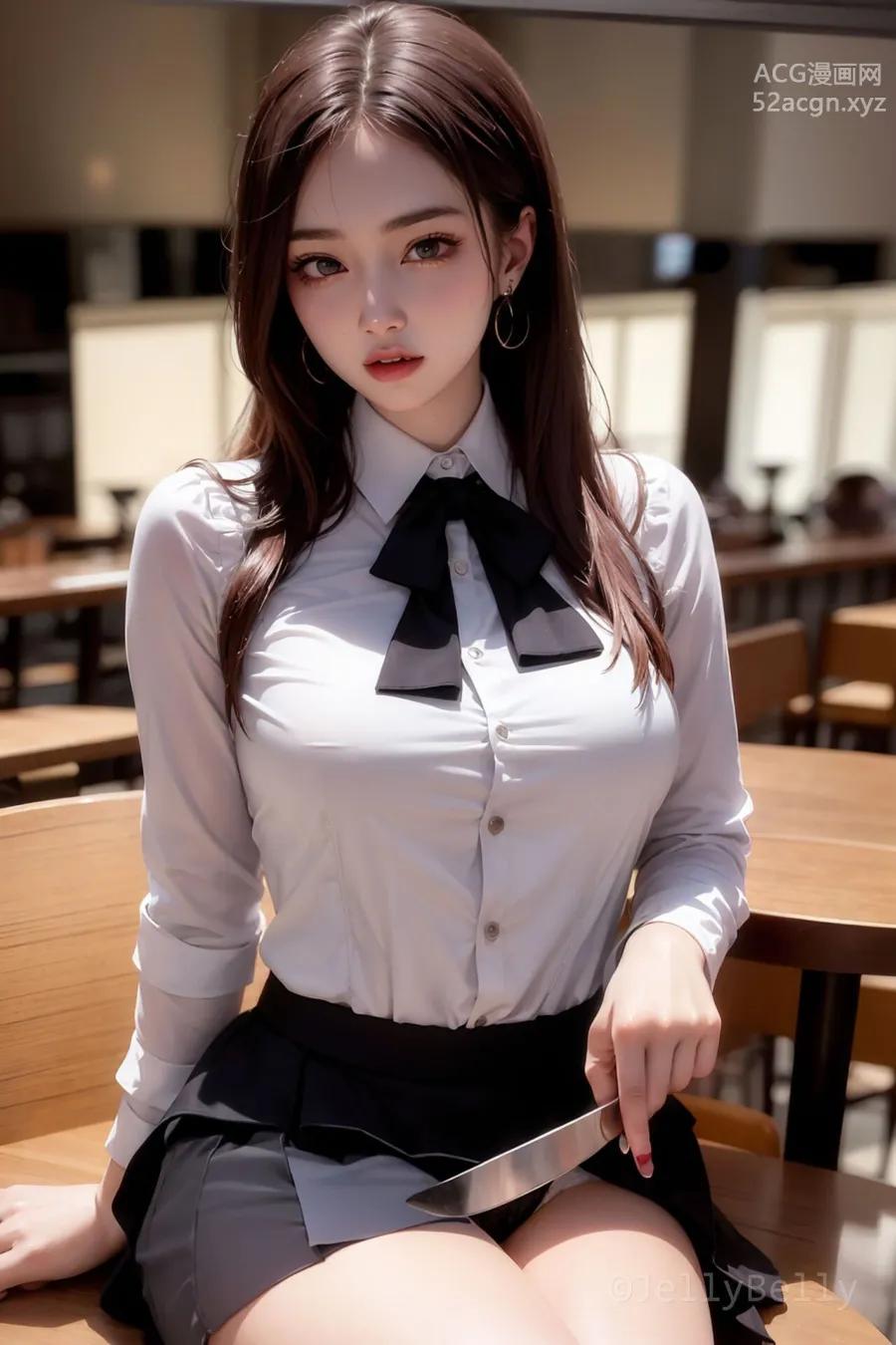 アニメガール] セクシーな秘書が彼氏に内緒で私に挿入する第2部 ジェリーベリー [AI生成] パート15