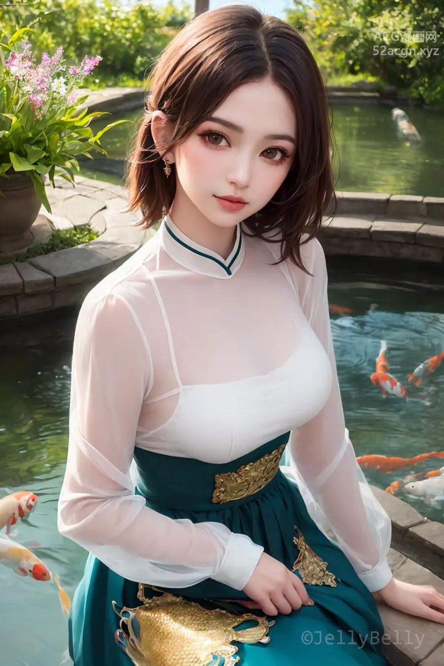 애니메 걸 ] 섹시한 비서 NTR: 남친 몰래 나에게 삽입 3부 JellyBelly [AI 생성