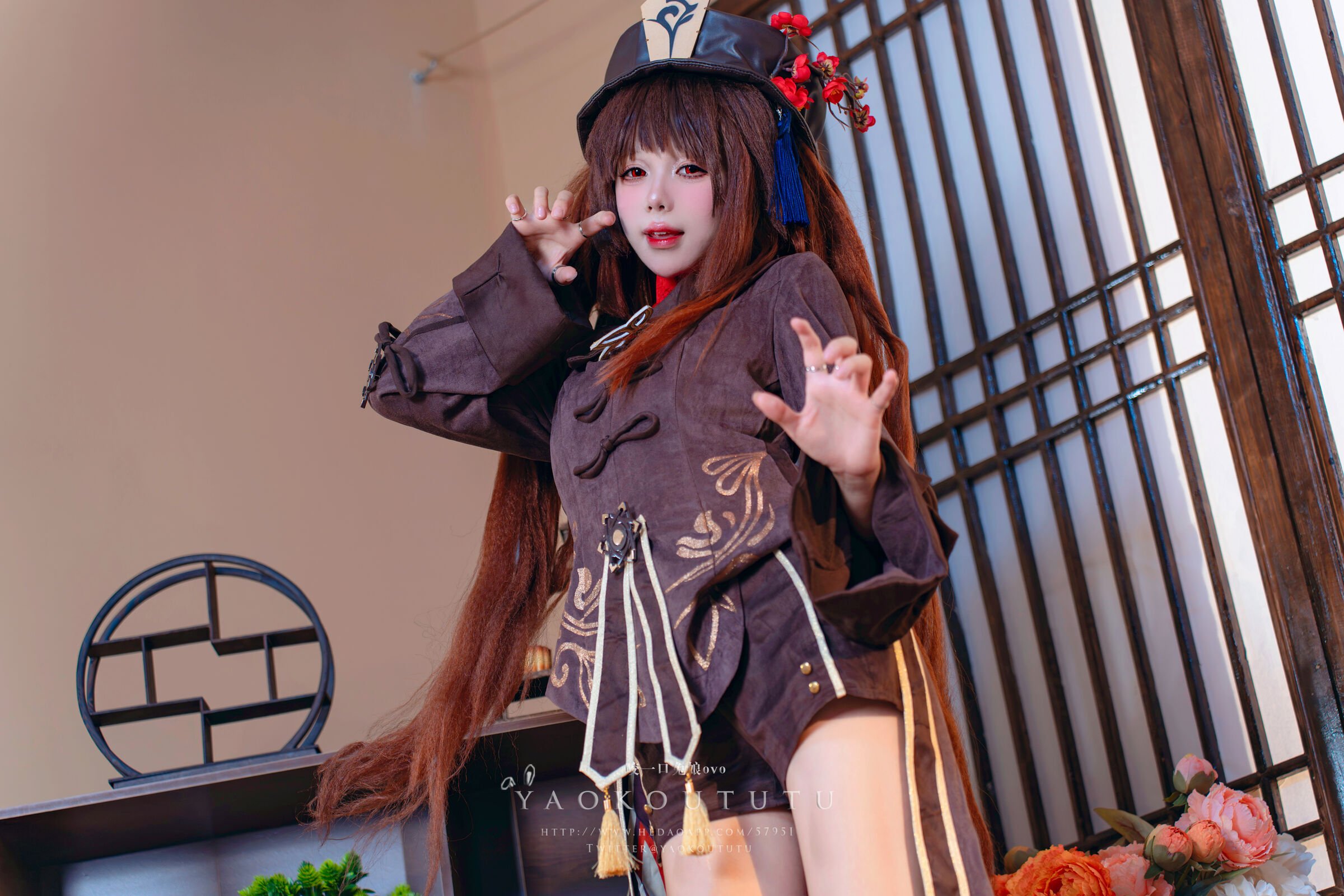 Take a bite of the rabbit girl ovo 『Wangsheng Hall Master Hu Tao』