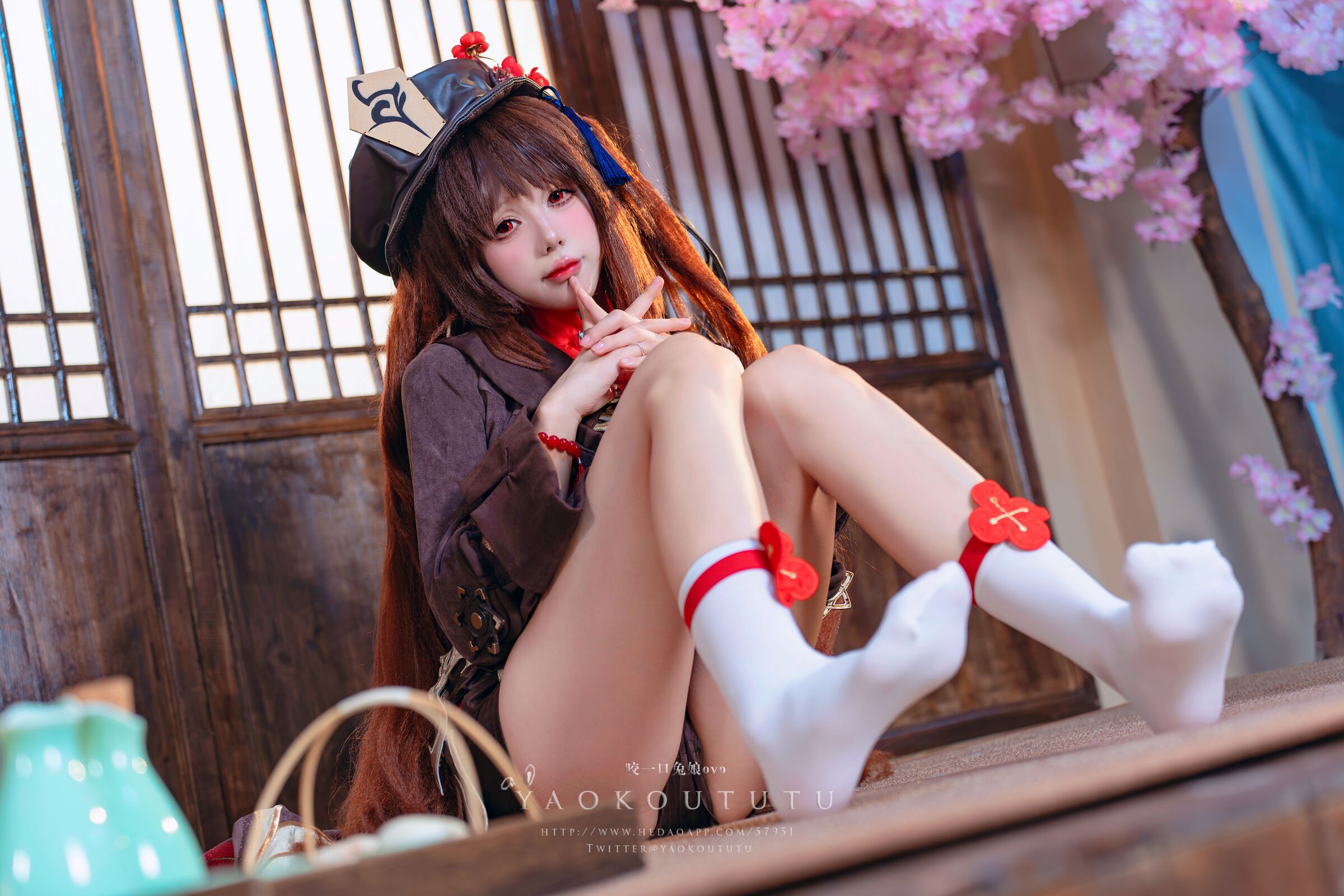 Take a bite of the rabbit girl ovo 『Wangsheng Hall Master Hu Tao』