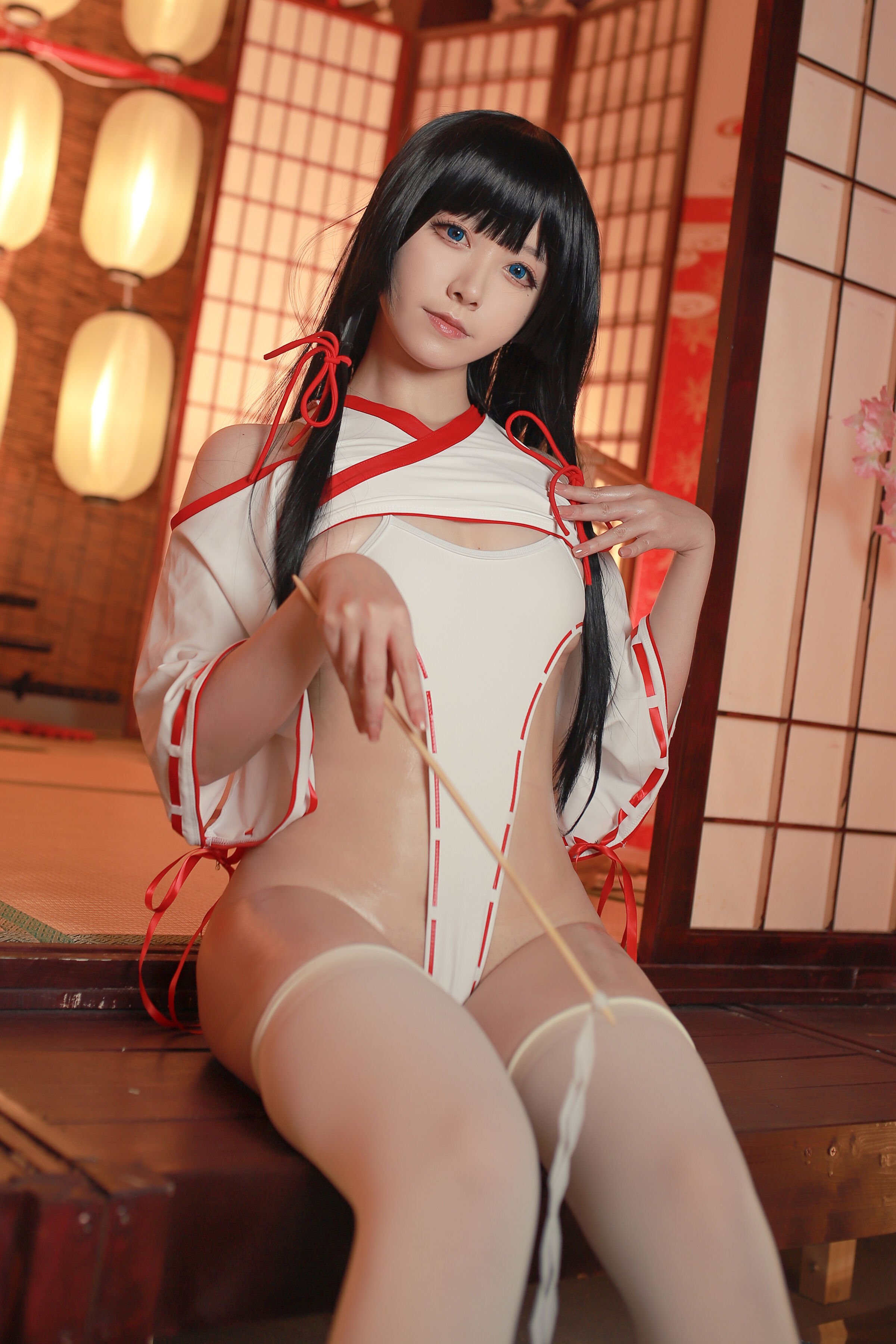 Asagiriai（爱ちゃん）- ビッチ巫女