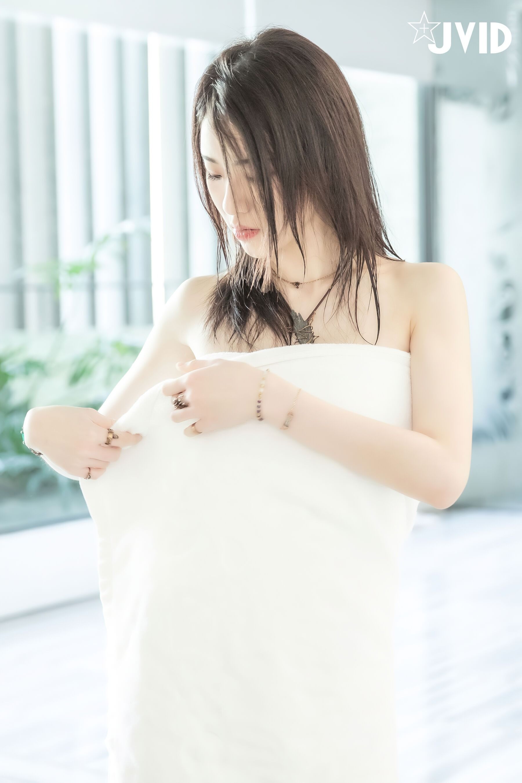 JVID 아리《젖은 몸 샤워》