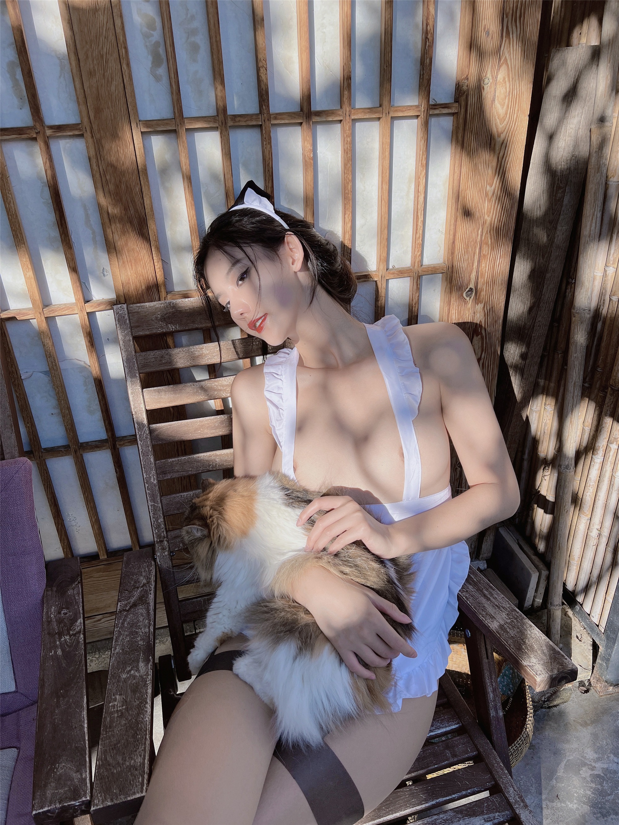 就是阿朱啊 - 女仆与猫 40P