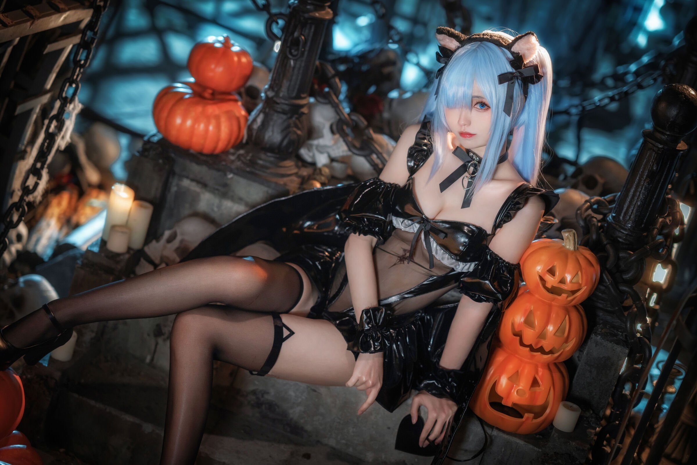 大大卷卷小卷]アズールレーン ヤヌス ハロウィンにゃんにゃんホラーナイト