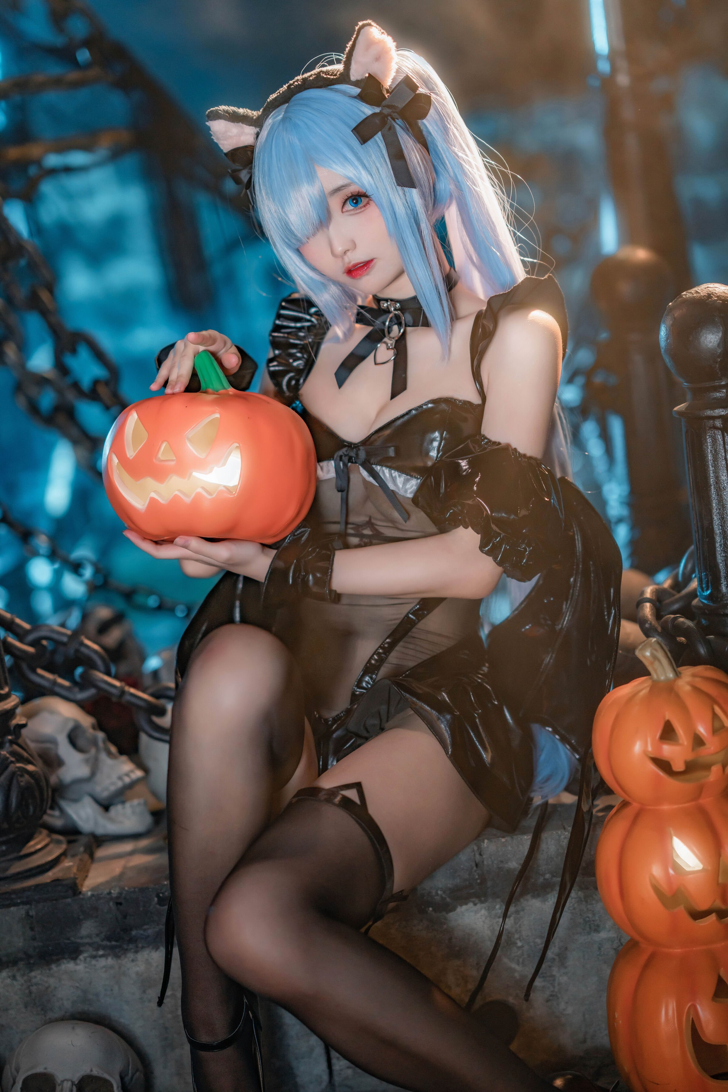 大大卷卷小卷]アズールレーン ヤヌス ハロウィンにゃんにゃんホラーナイト