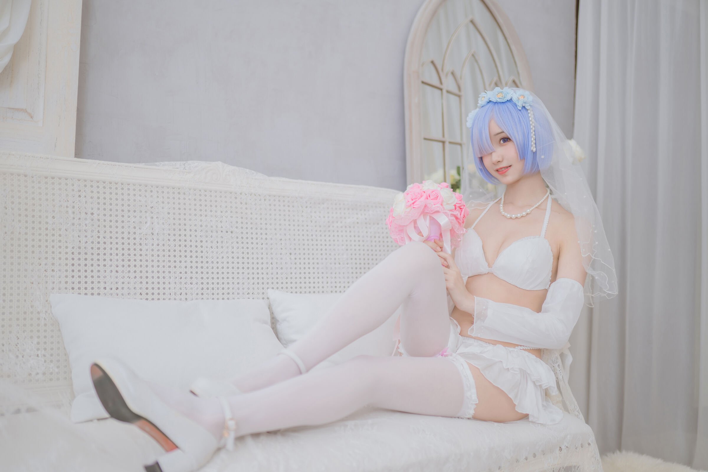 [木绵绵OwO] 蕾姆婚纱