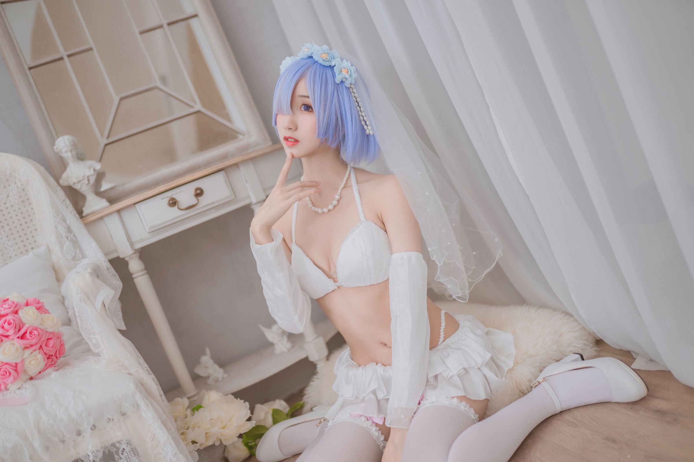 목미엔미엔OwO] 레무 웨딩드레스