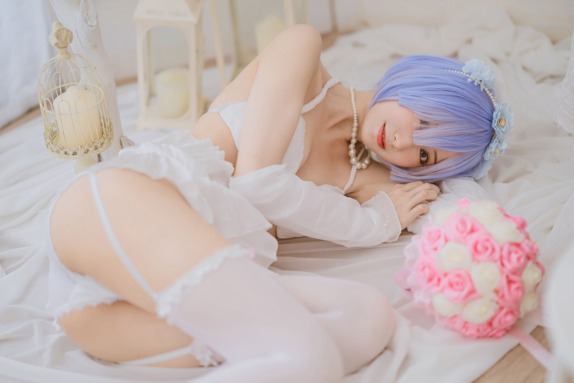[木绵绵OwO] 蕾姆婚纱