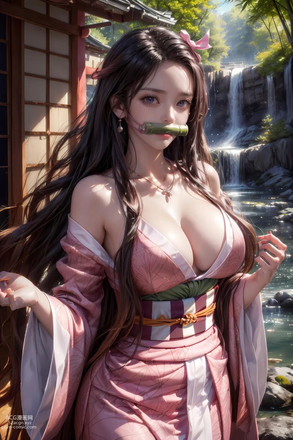 애니메 걸 ] 【쿠잔】귀멸의 칼날-네즈코53