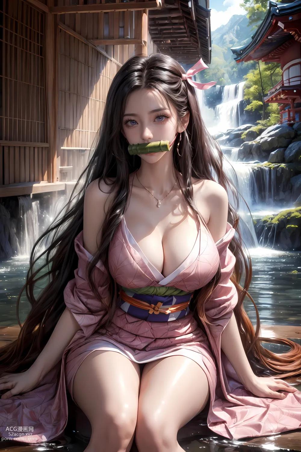 애니메 걸 ] 【쿠잔】귀멸의 칼날-네즈코53