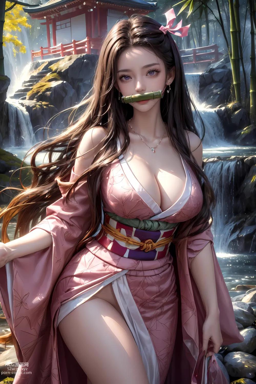 애니메 걸 ] 【쿠잔】귀멸의 칼날-네즈코53