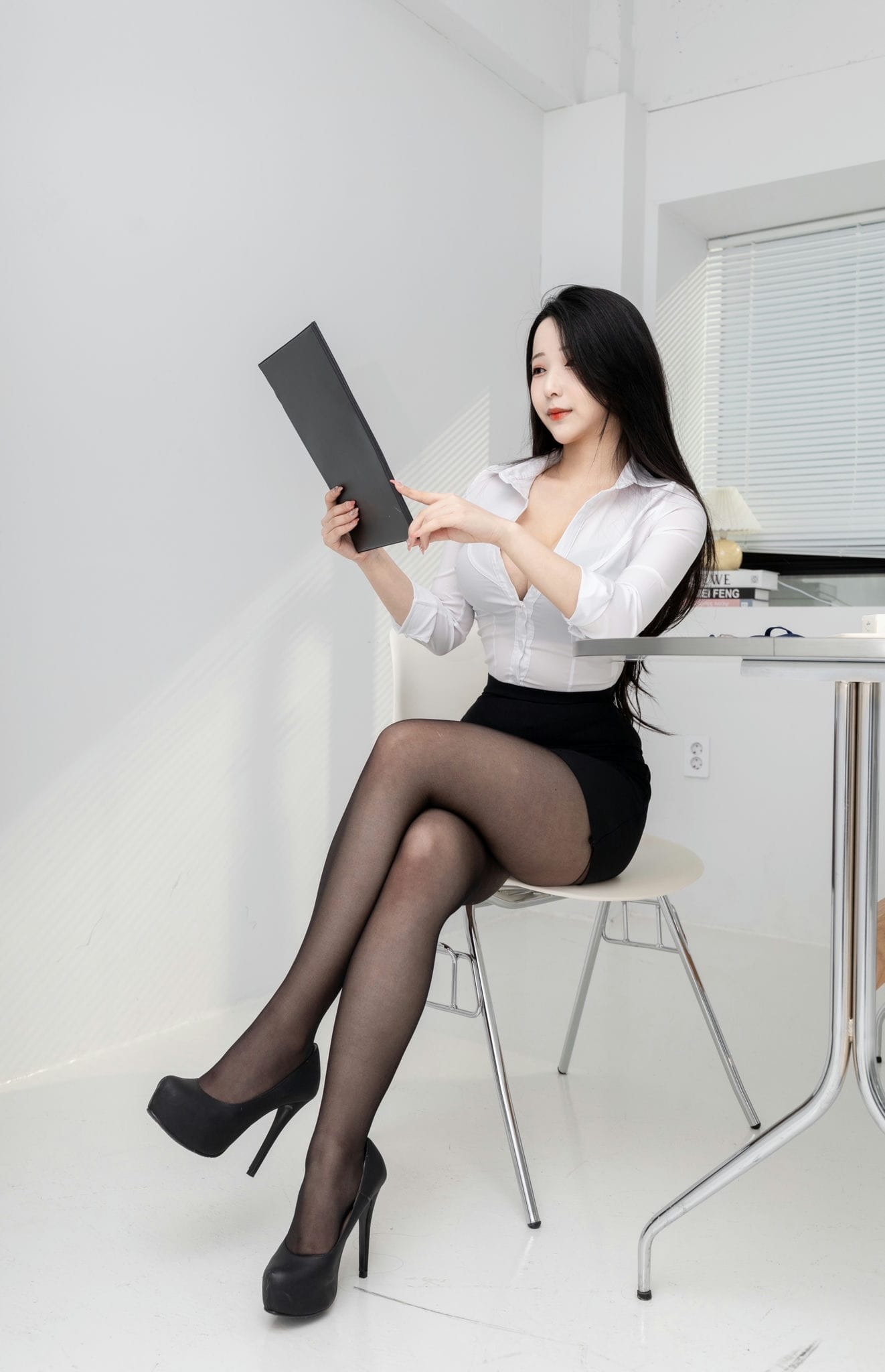 Pussy Let] Vol.038 雪華 (설화)：辦公室 [77P