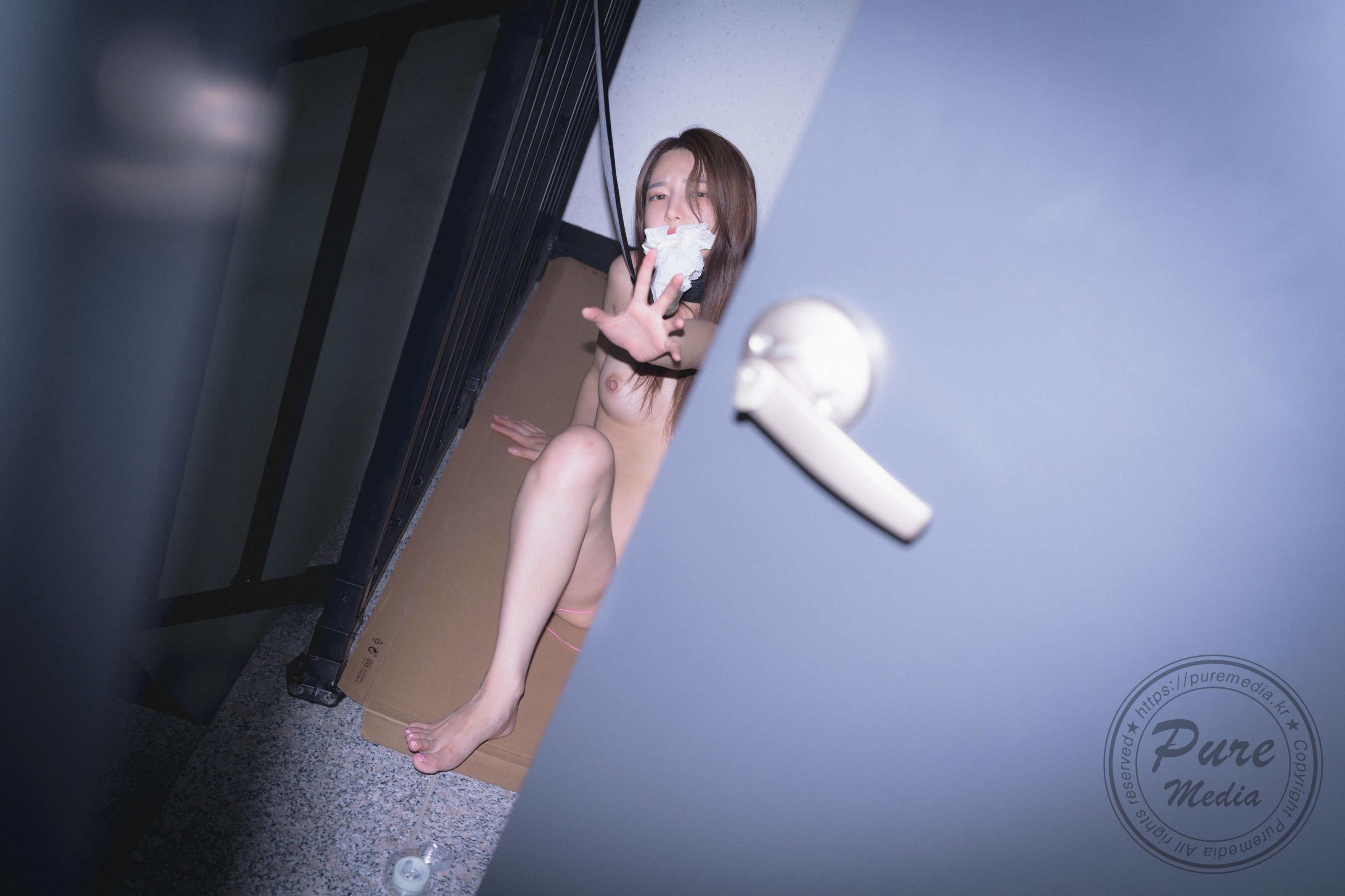 Pure Media] Vol.265 - 葉哈 (예하) 饑餓的賤人在樓梯間