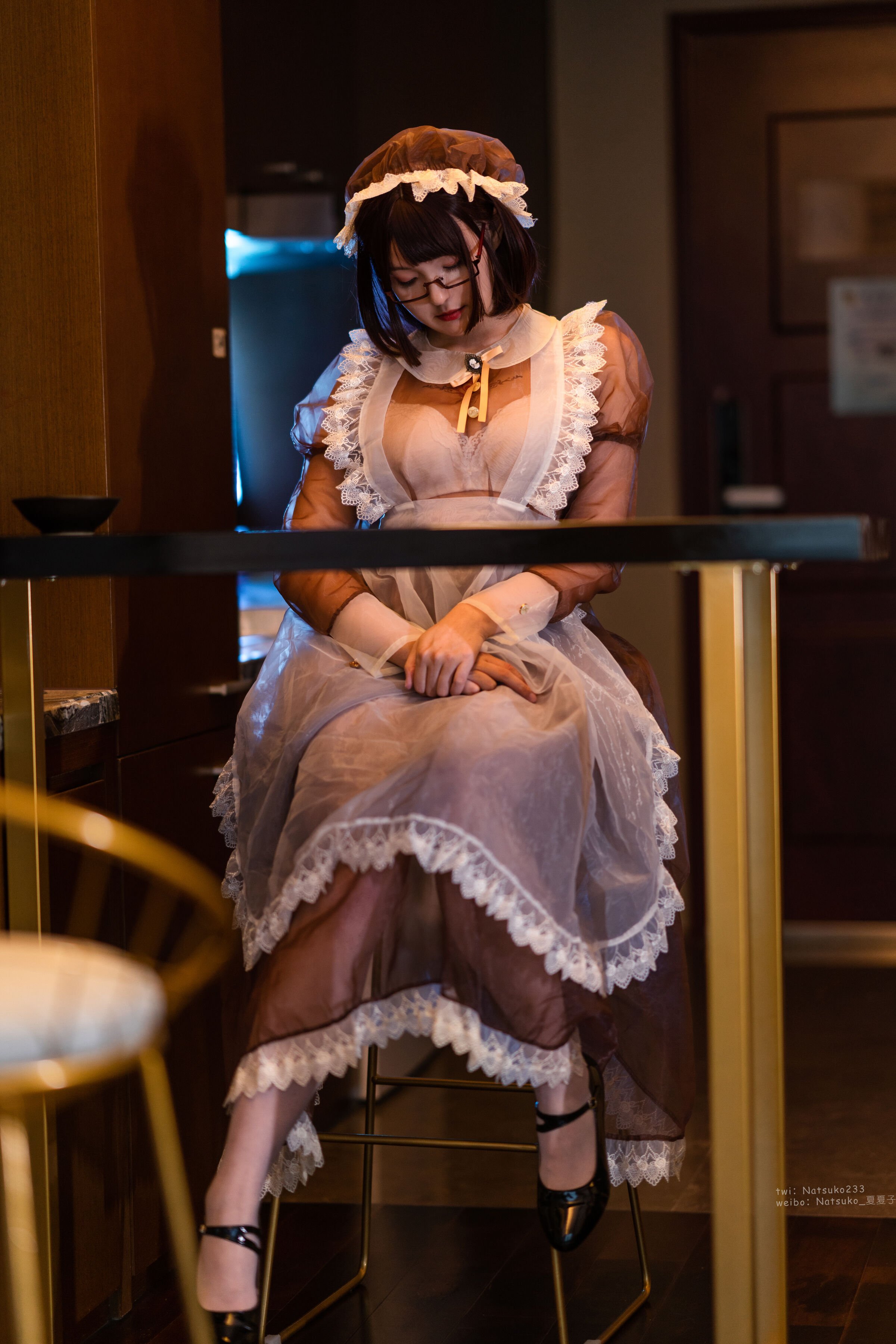 Natsuko夏夏子 - NO.19 透明女仆 [76P-844M]