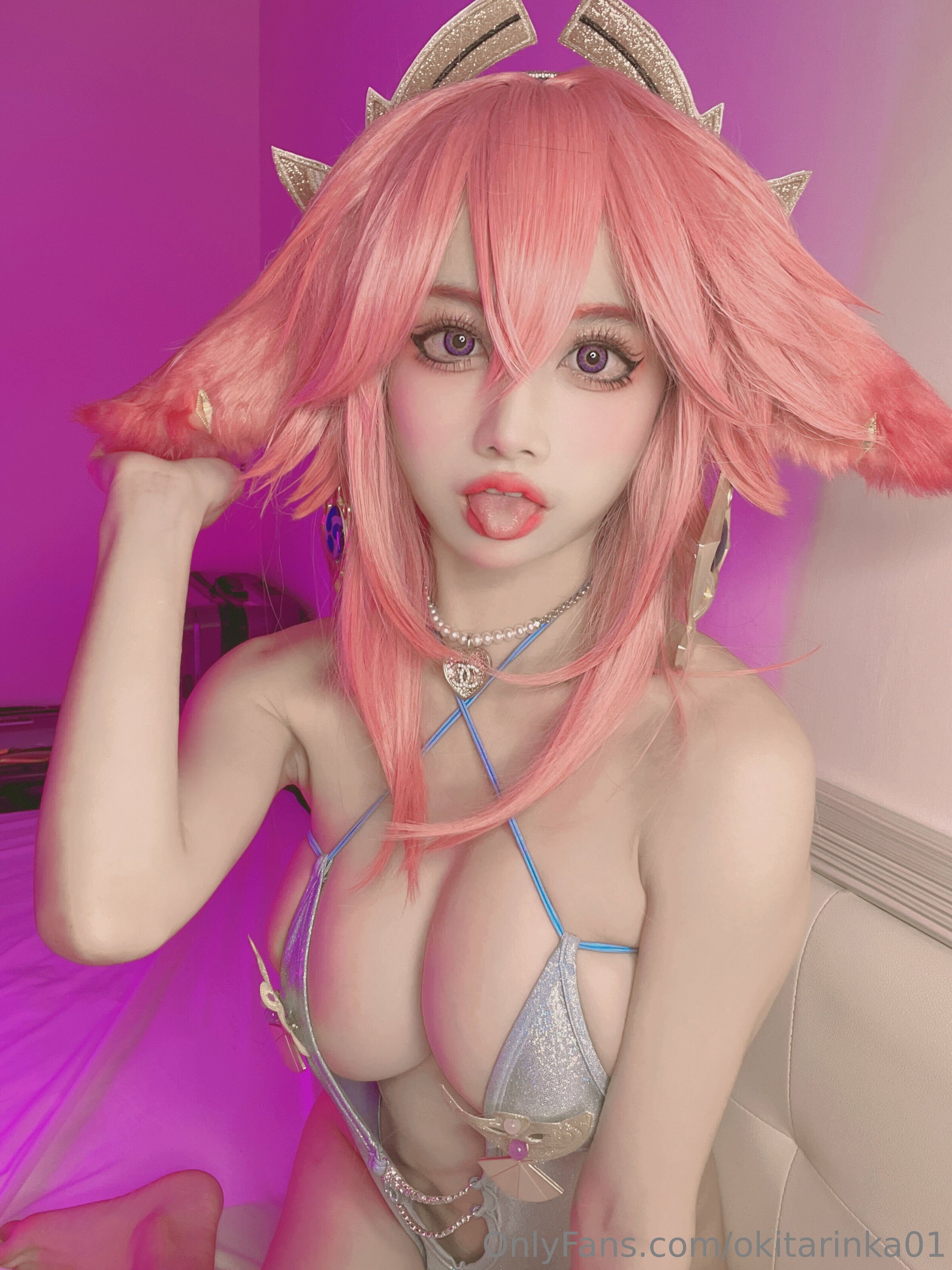 Okita Rinka Yae Miko Cosplay