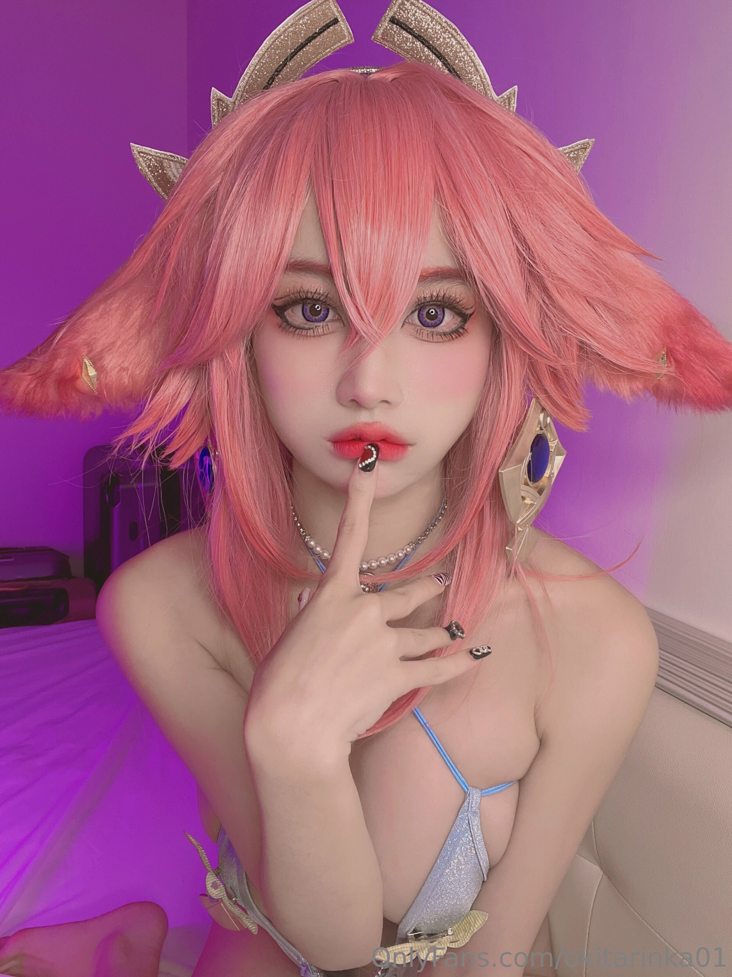 Okita Rinka Yae Miko Cosplay