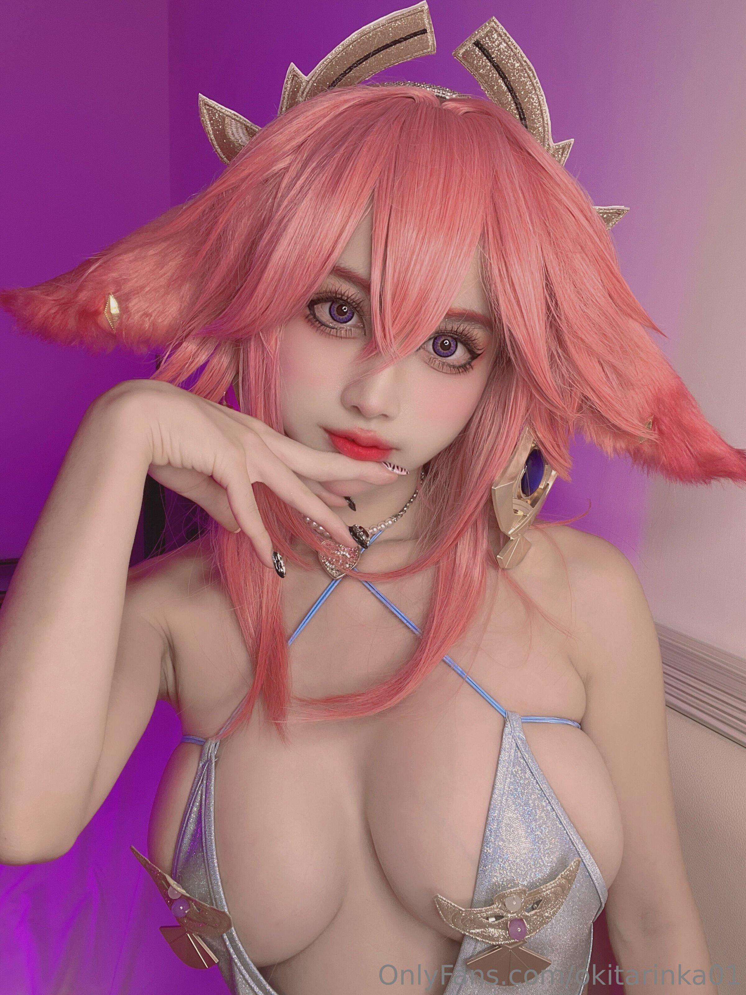 Okita Rinka Yae Miko Cosplay