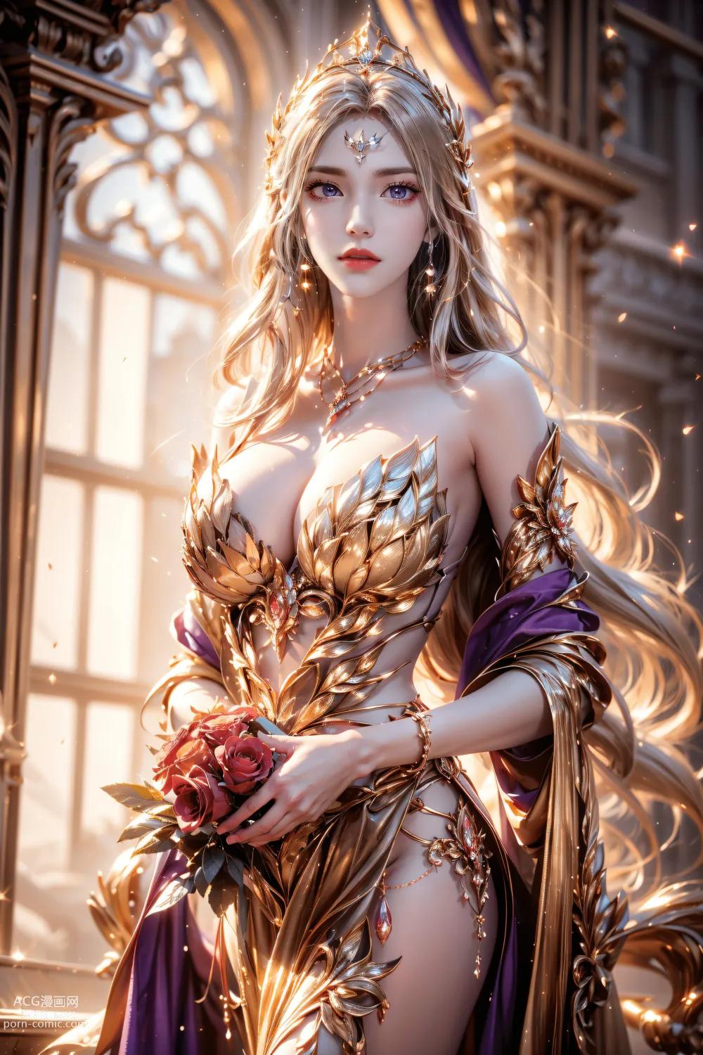 Anime Girl ] [kuzan] Douluo Continent - Qian Renxue (Golden Light) 21
