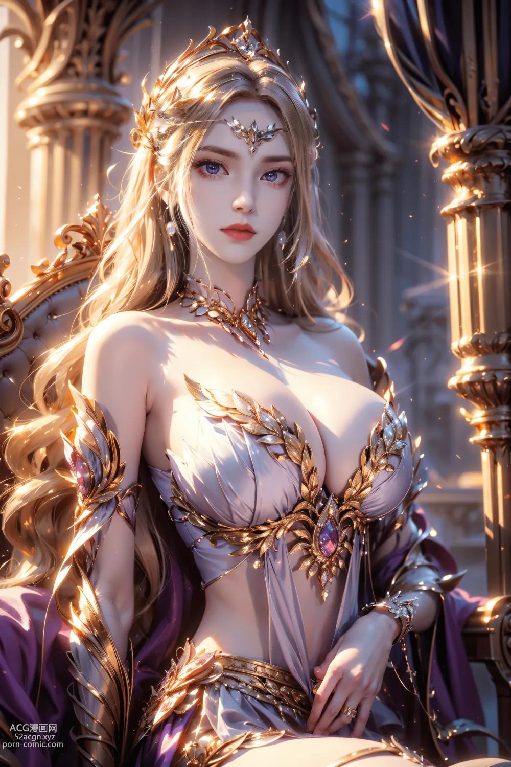 Anime Girl ] [kuzan] Douluo Continent - Qian Renxue (Golden Light) 21
