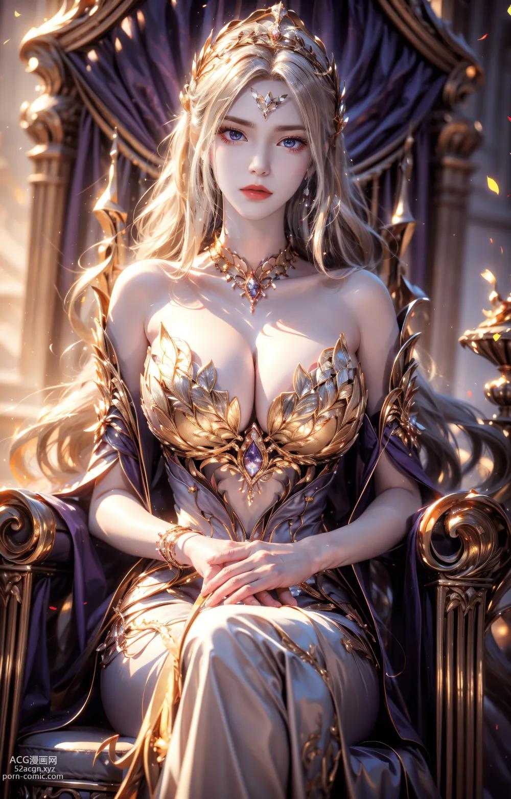 Anime Girl ] [kuzan] Douluo Continent - Qian Renxue (Golden Light) 21