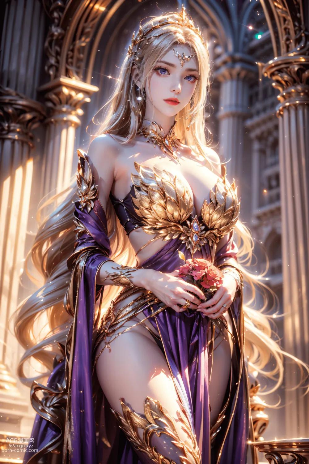 Anime Girl ] [kuzan] Douluo Continent - Qian Renxue (Golden Light) 21