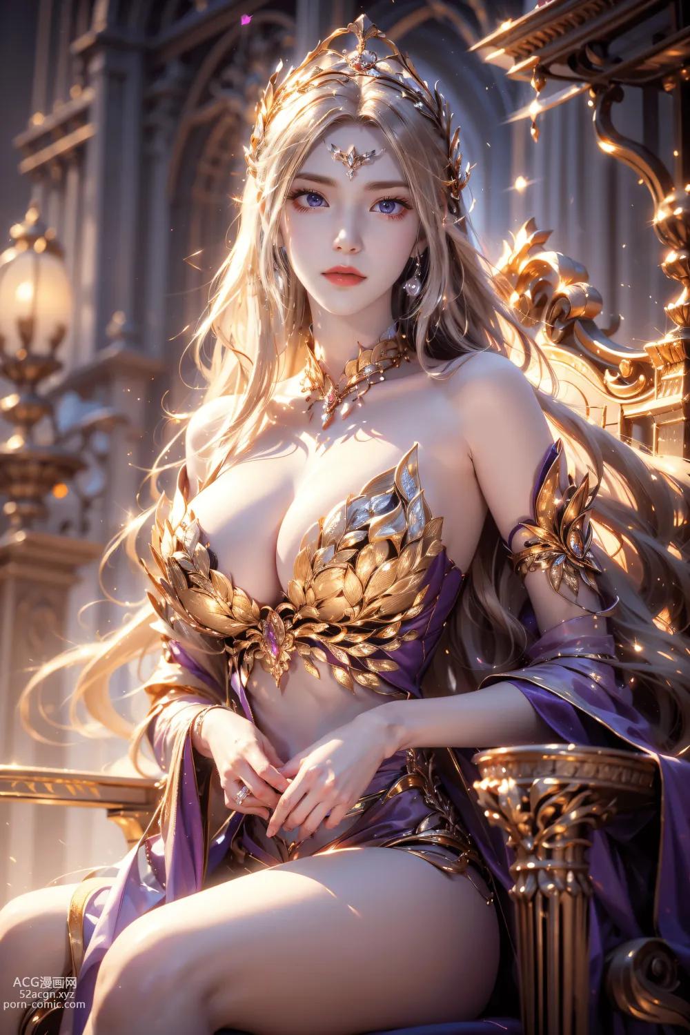 Anime Girl ] [kuzan] Douluo Continent - Qian Renxue (Golden Light) 21