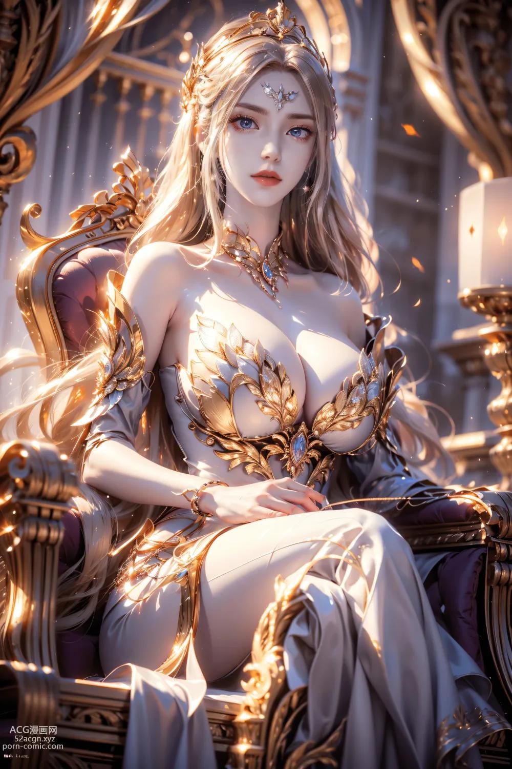 Anime Girl ] [kuzan] Douluo Continent - Qian Renxue (Golden Light) 21