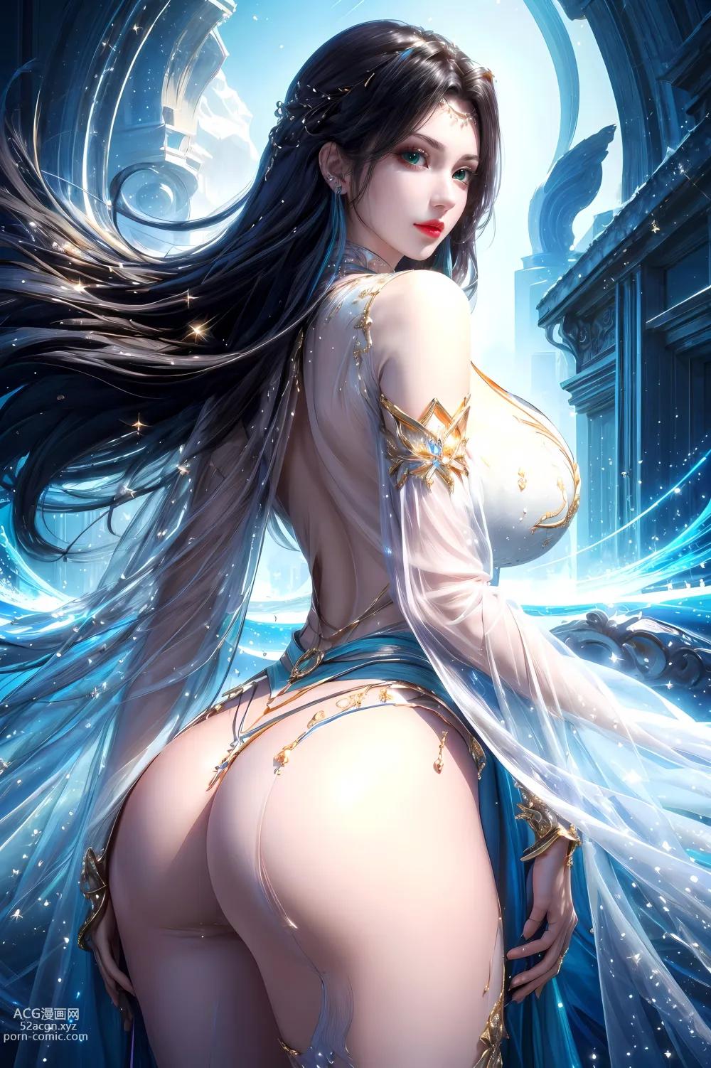 Kuzan AI动漫女角：斗破苍穹云韵冬日之华 37P