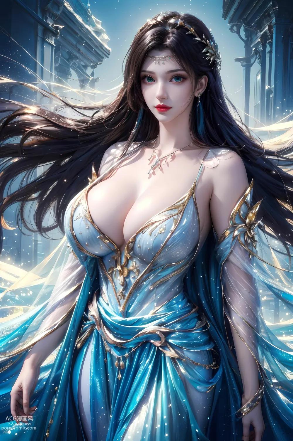 Kuzan AI动漫女角：斗破苍穹云韵冬日之华 37P